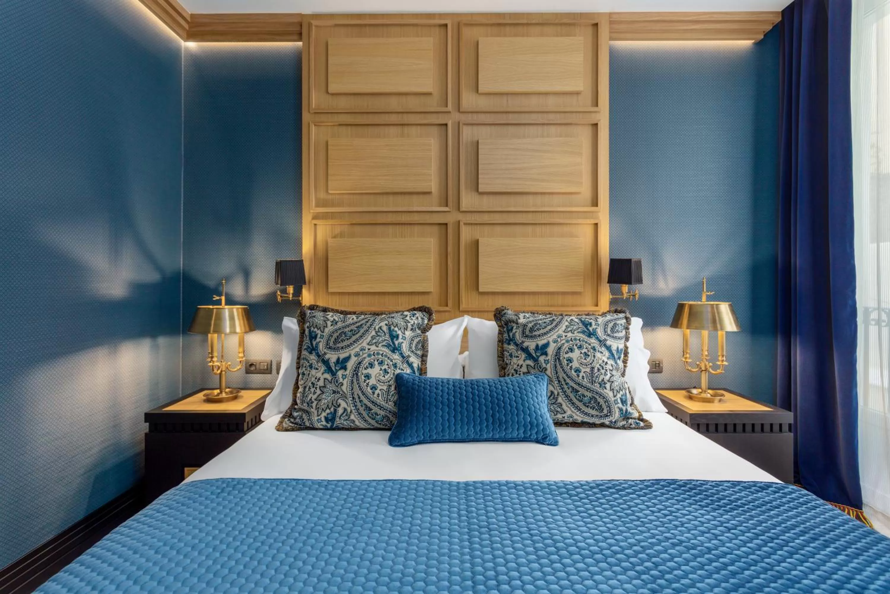 Bed in Room Mate Collection Alba, Madrid