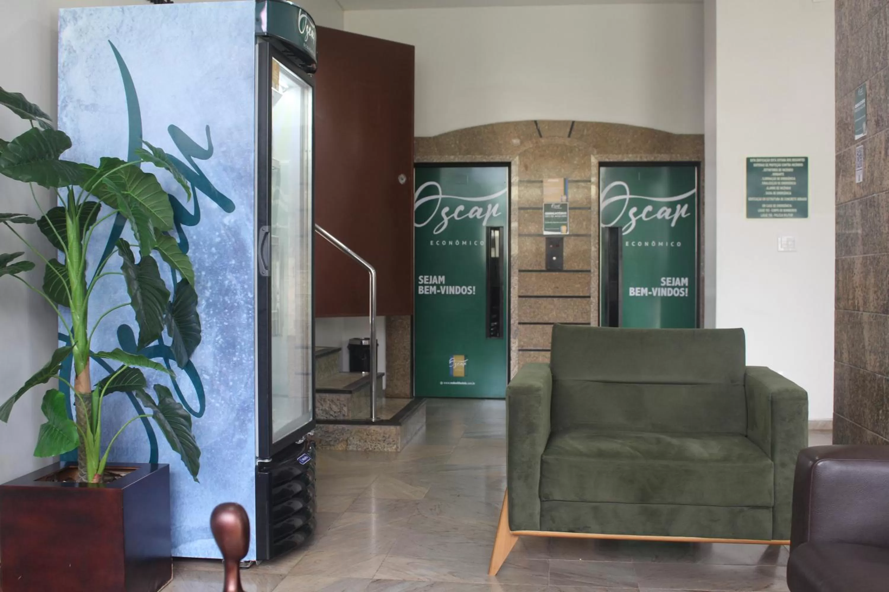 Lobby or reception in Hotel Oscar Econômico