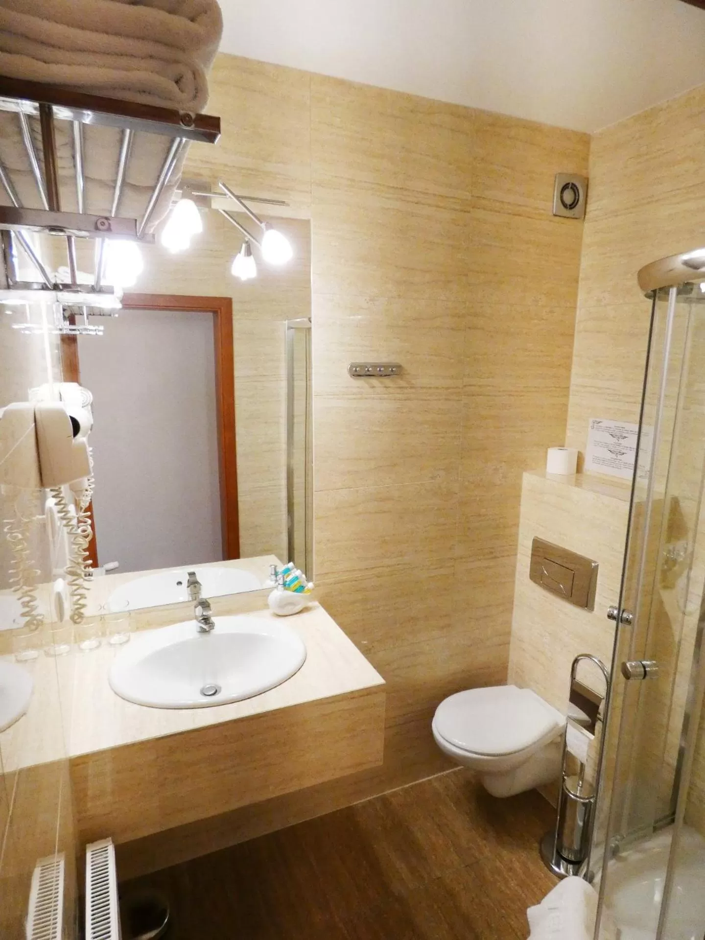 Shower in Aparthotel Adler