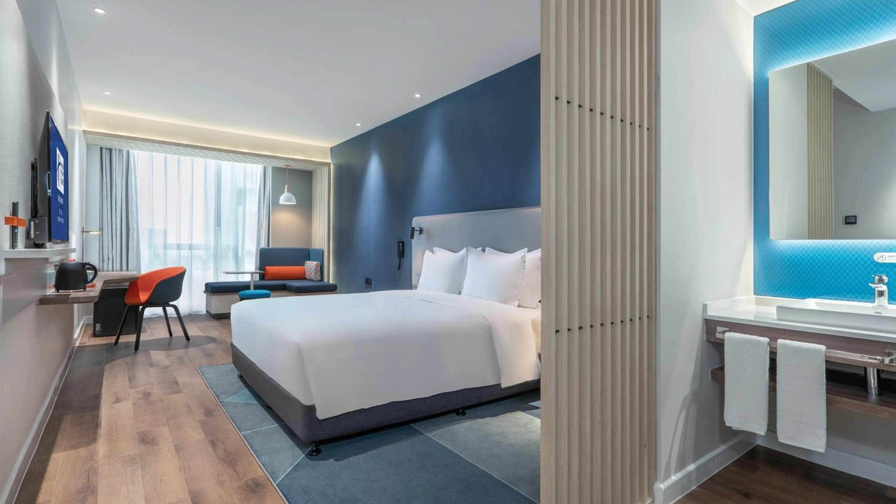 Bed in Holiday Inn Express Yangjiang City Center by IHG