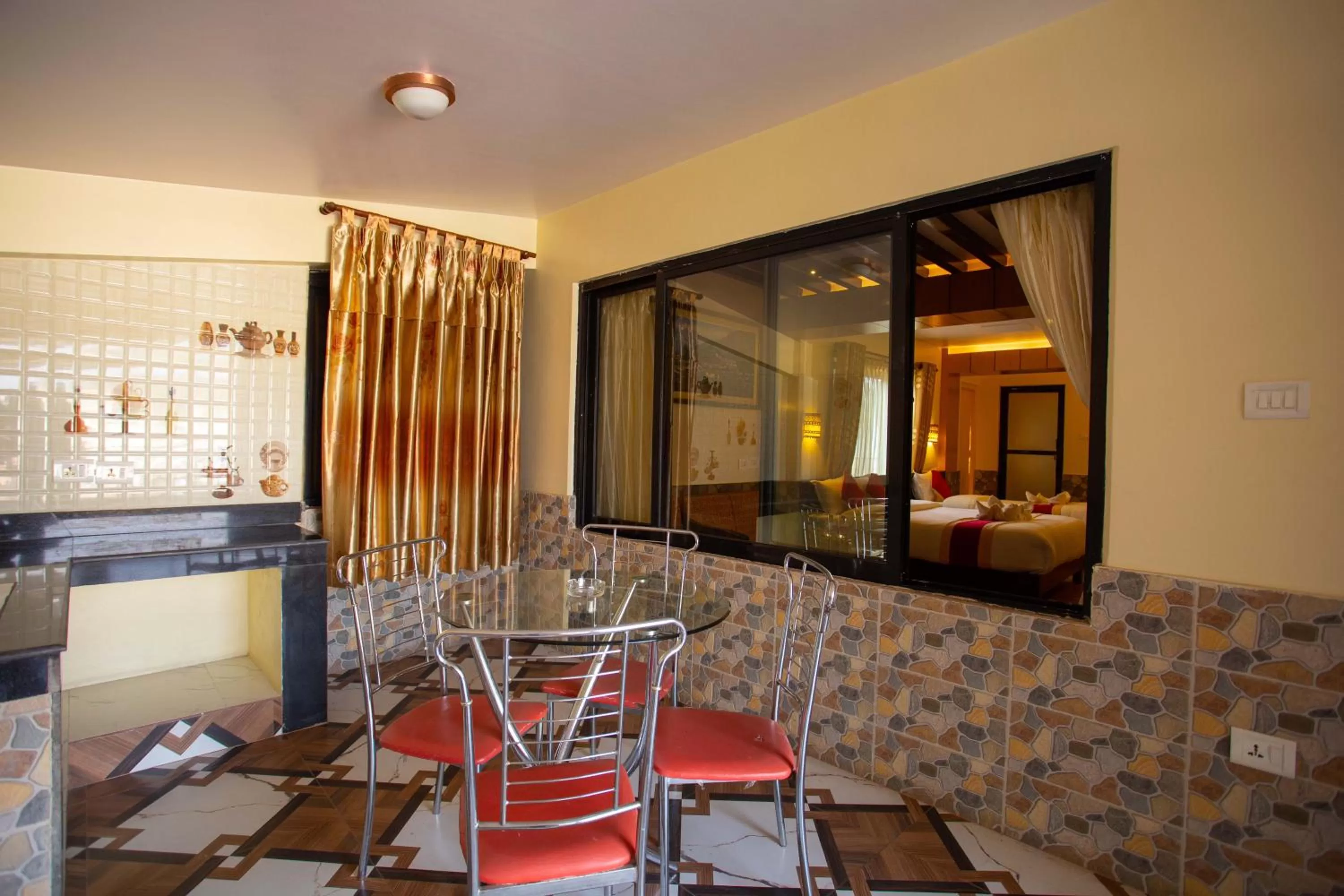 Seating area in Hotel Splendid View