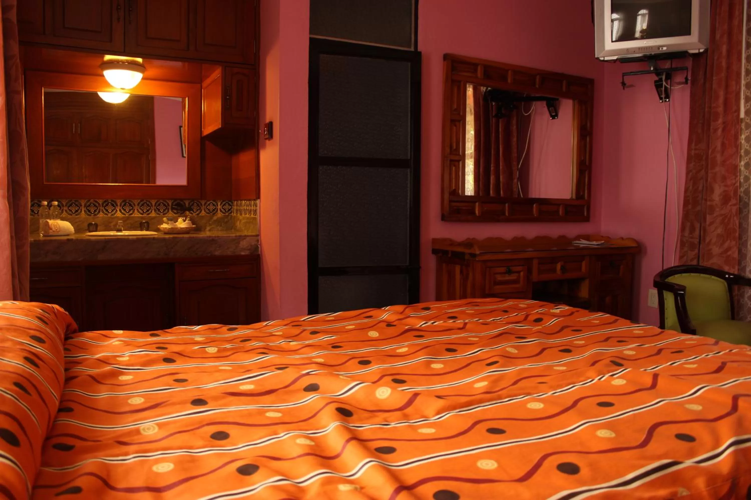 Bed in Hotel Boutique Posada la Casona de Cortés