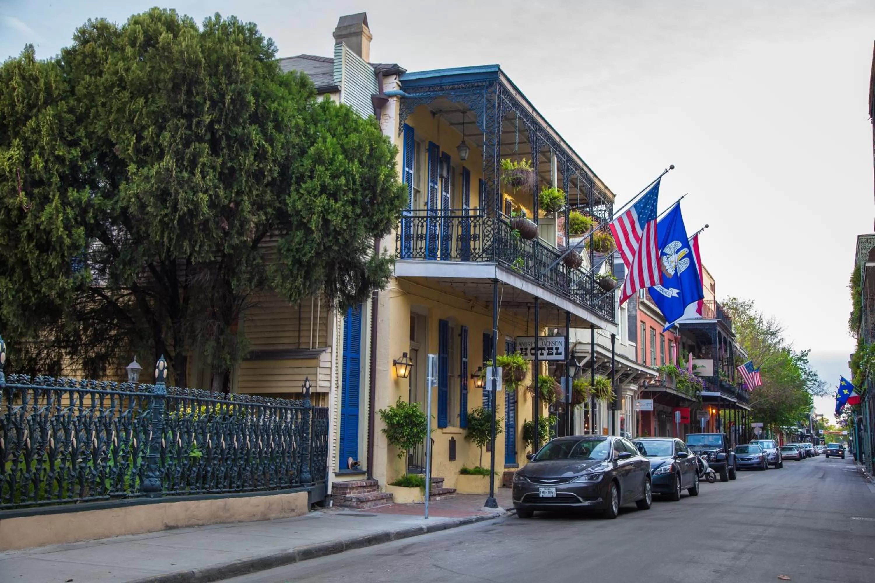Property building in Andrew Jackson Hotel French Quarter