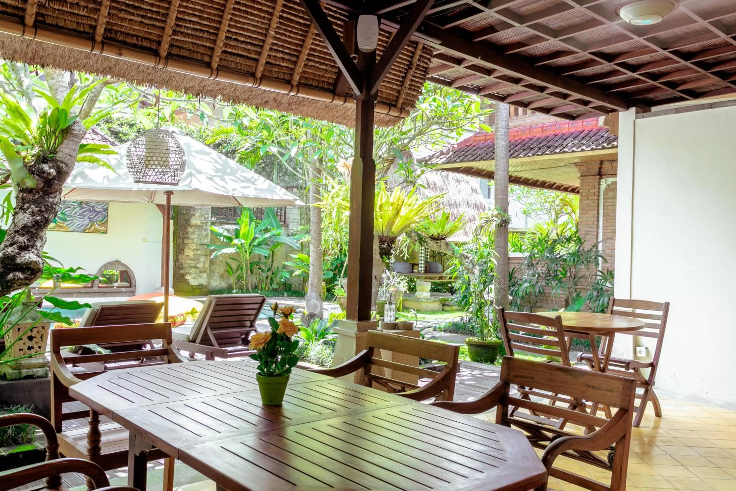 Restaurant/places to eat in Lumbung Sari Ubud Hotel - CHSE Certified
