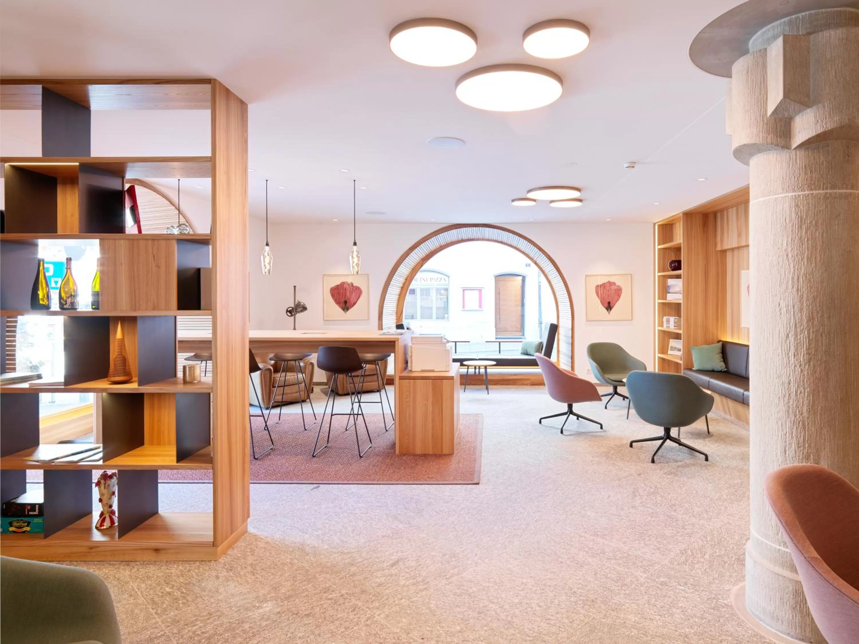 Lobby or reception in City-Hotel Ochsen