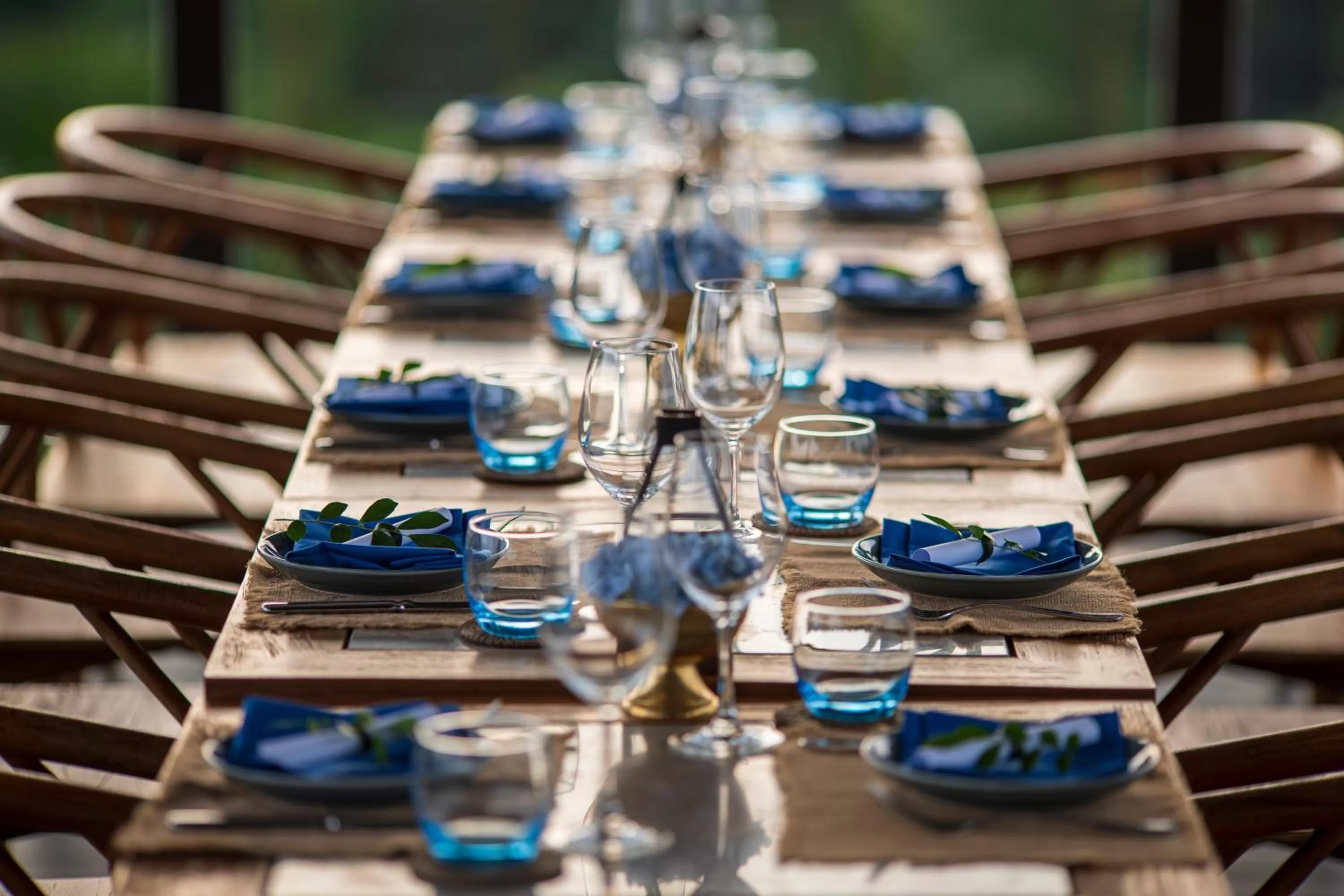 Dining area in Adiwana Bisma