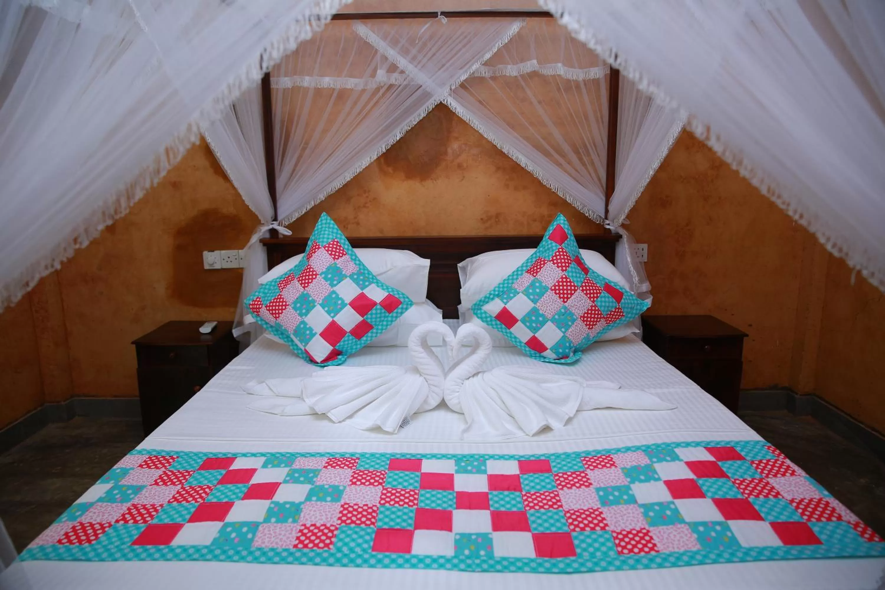 Living room, Bed in Limecabanas-srilanka