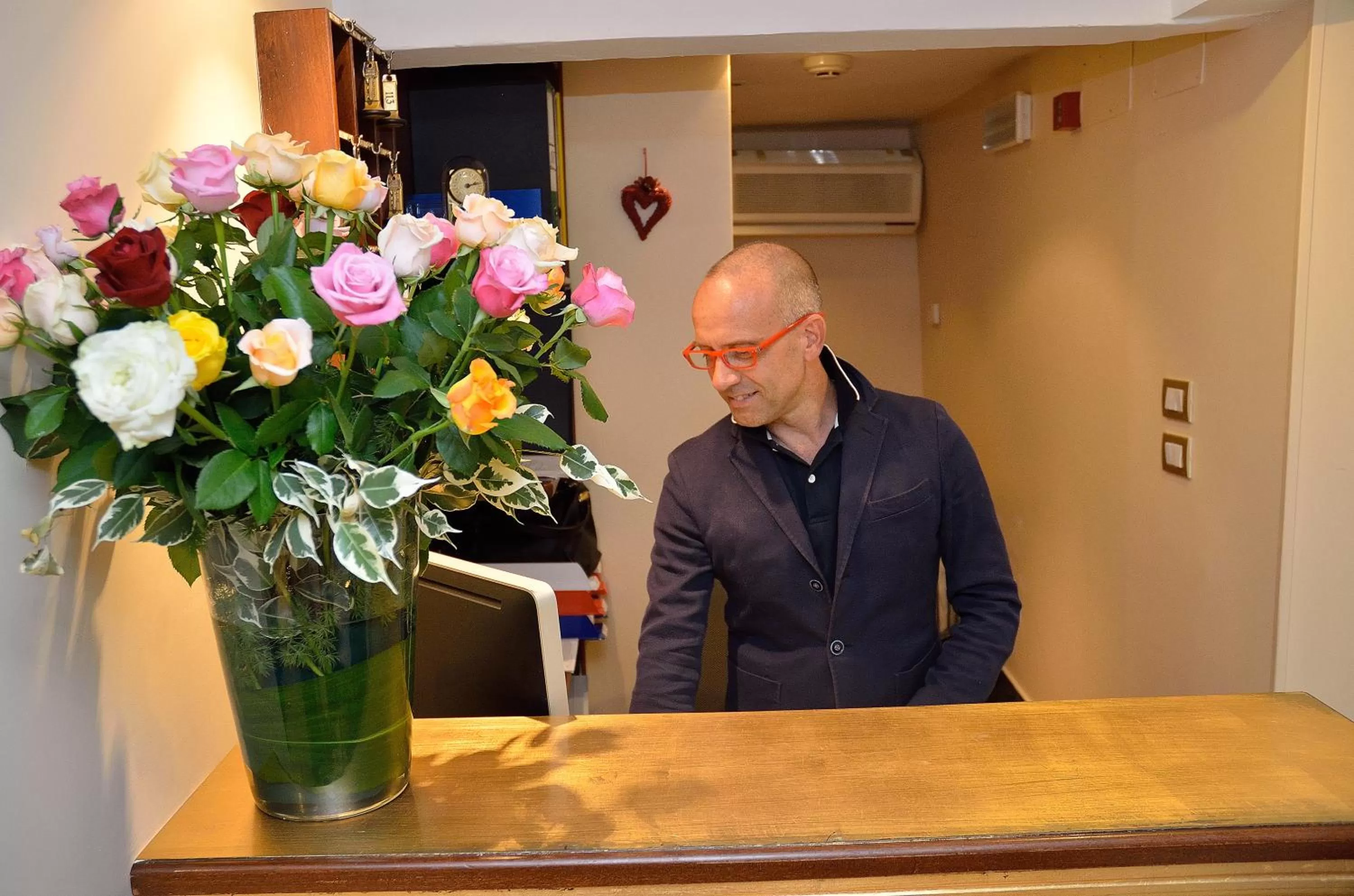 Decorative detail in Residenza Goldoni