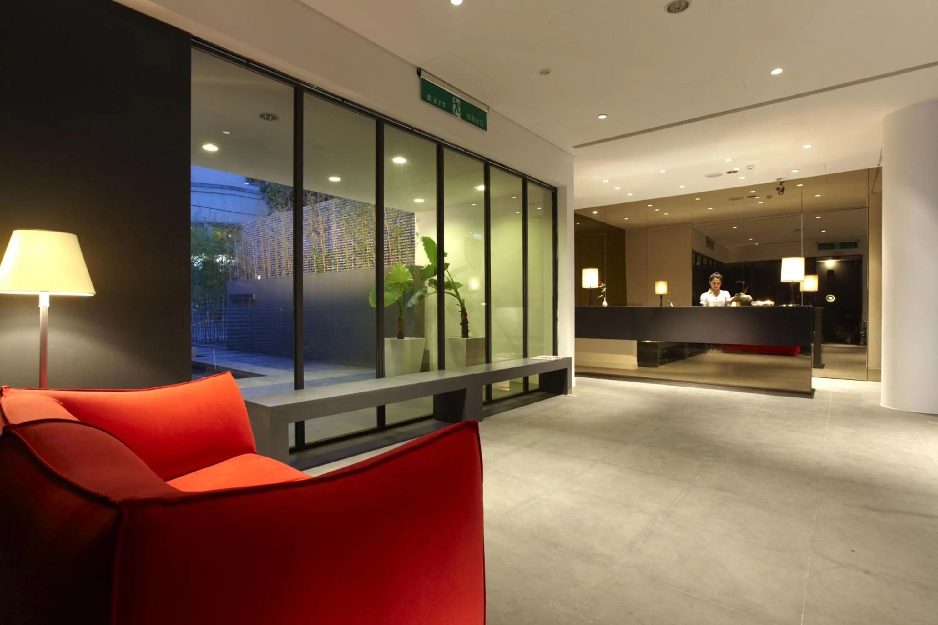 Lobby or reception in Hotel Double One