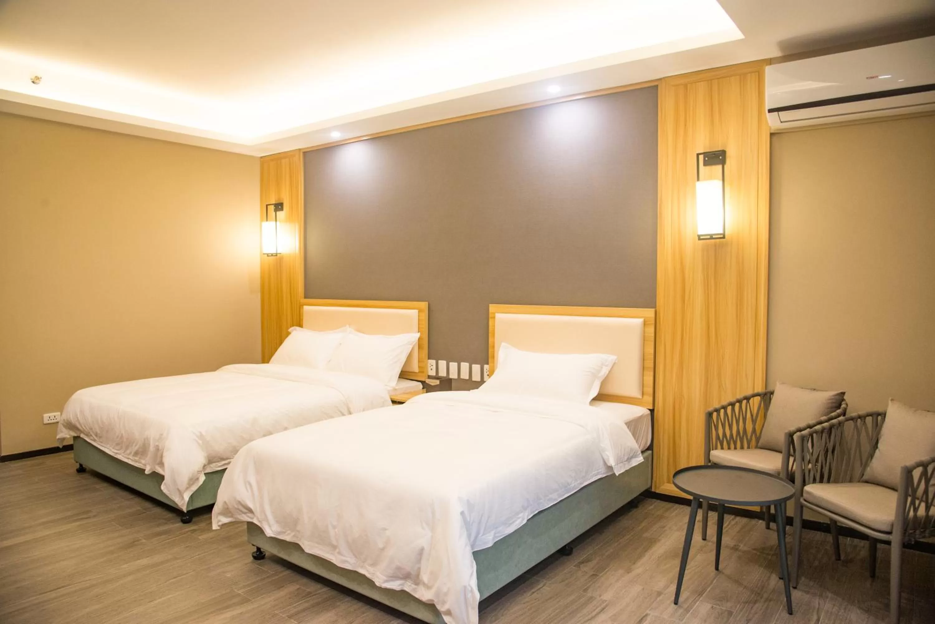 Bed in El Nido Garden Resort