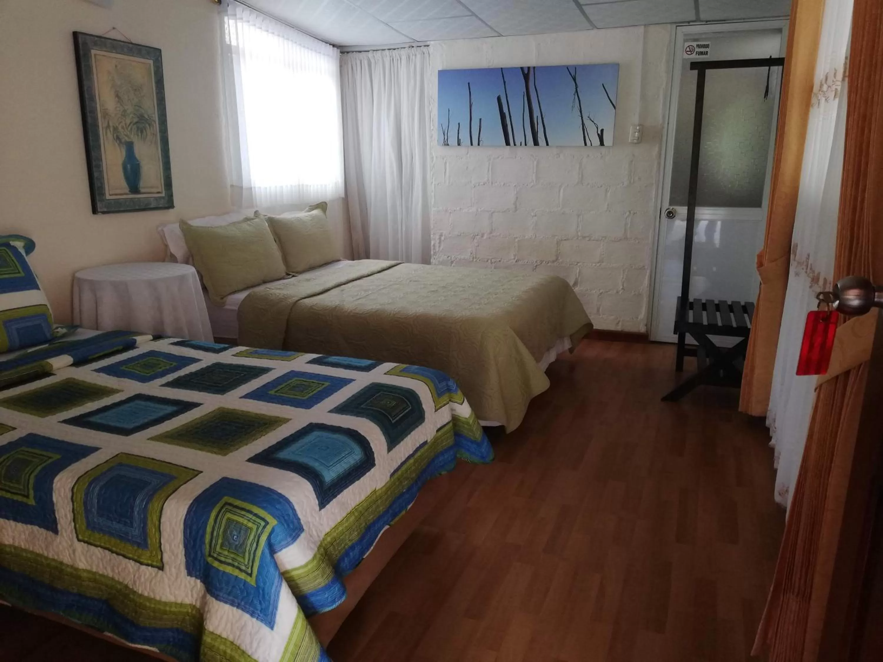 Bed in Hosteria Florecer