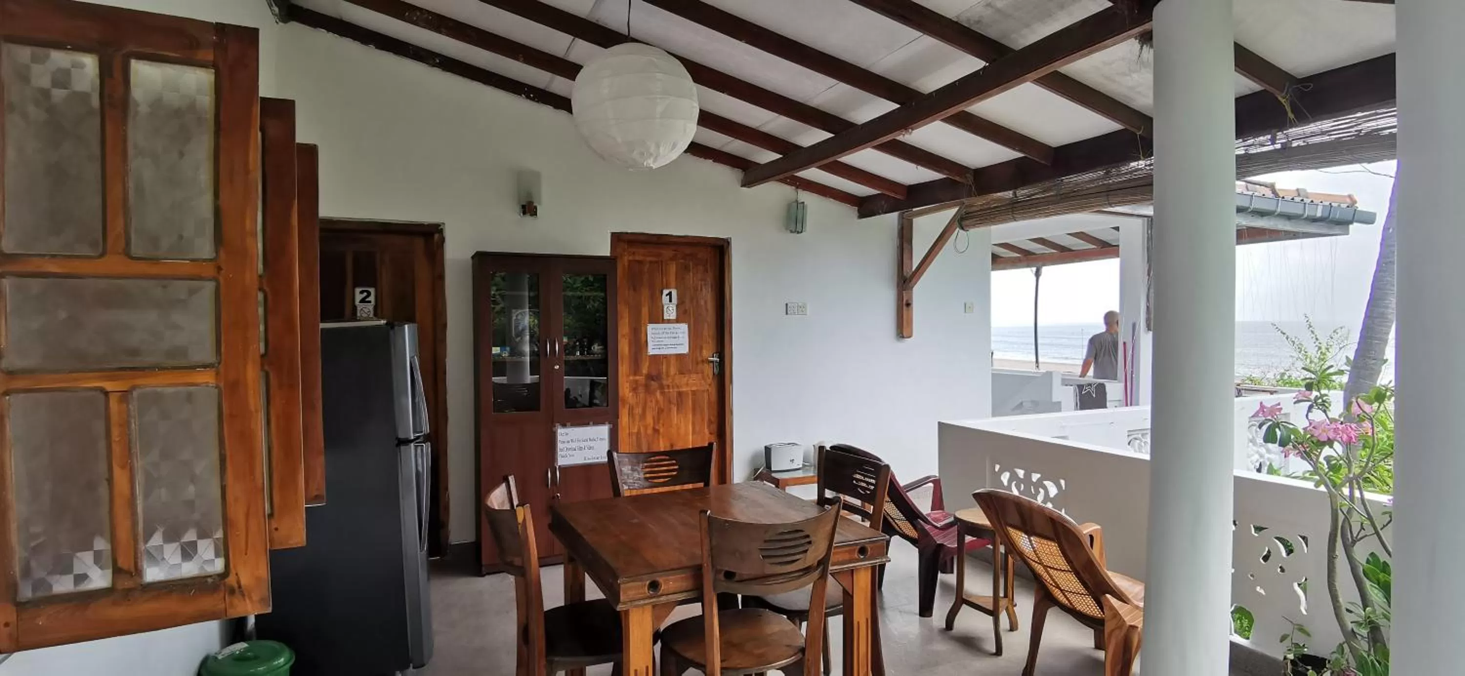 Patio, Dining Area in Blackstar Inn