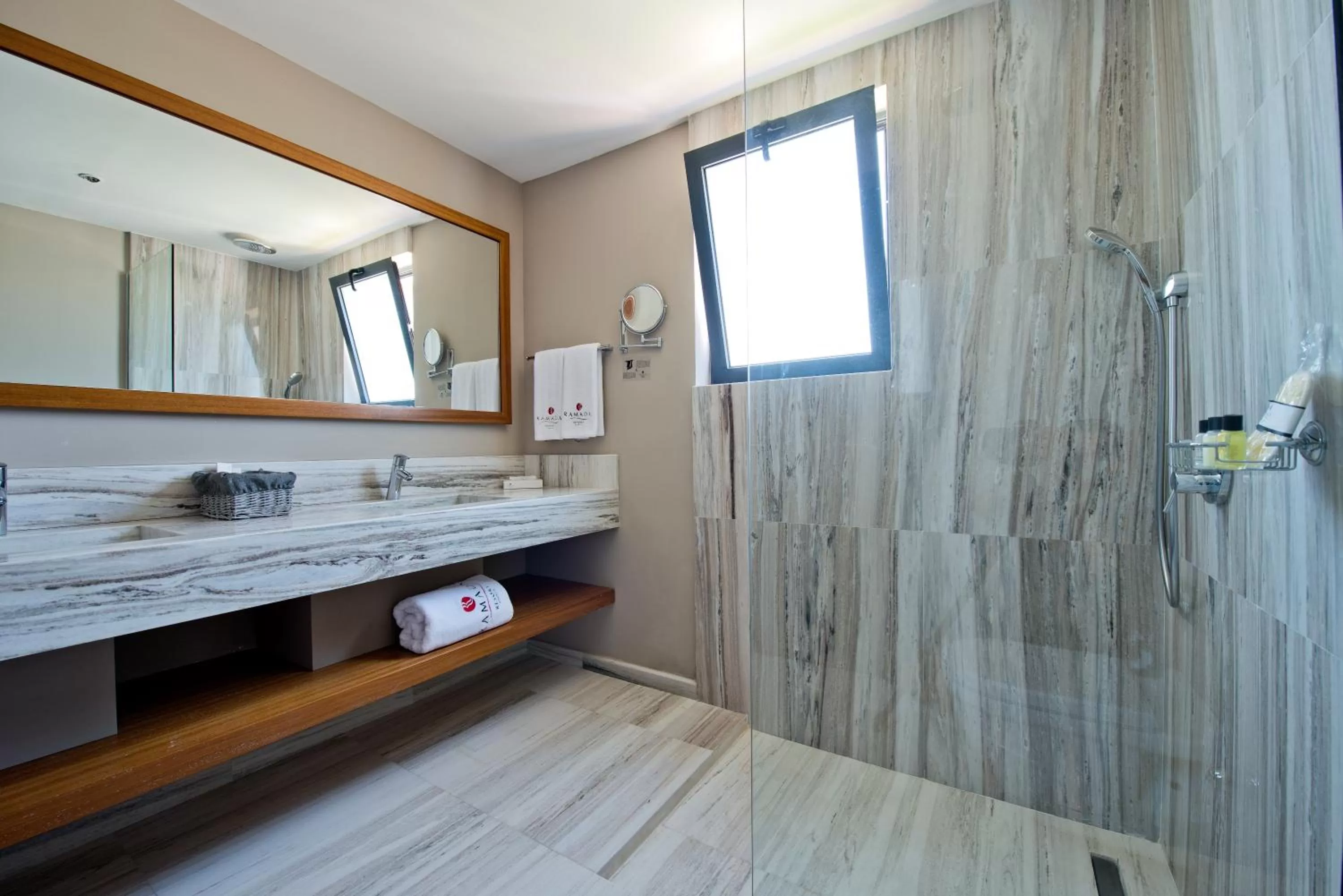 Shower in Ramada Resort by Wyndham Bodrum
