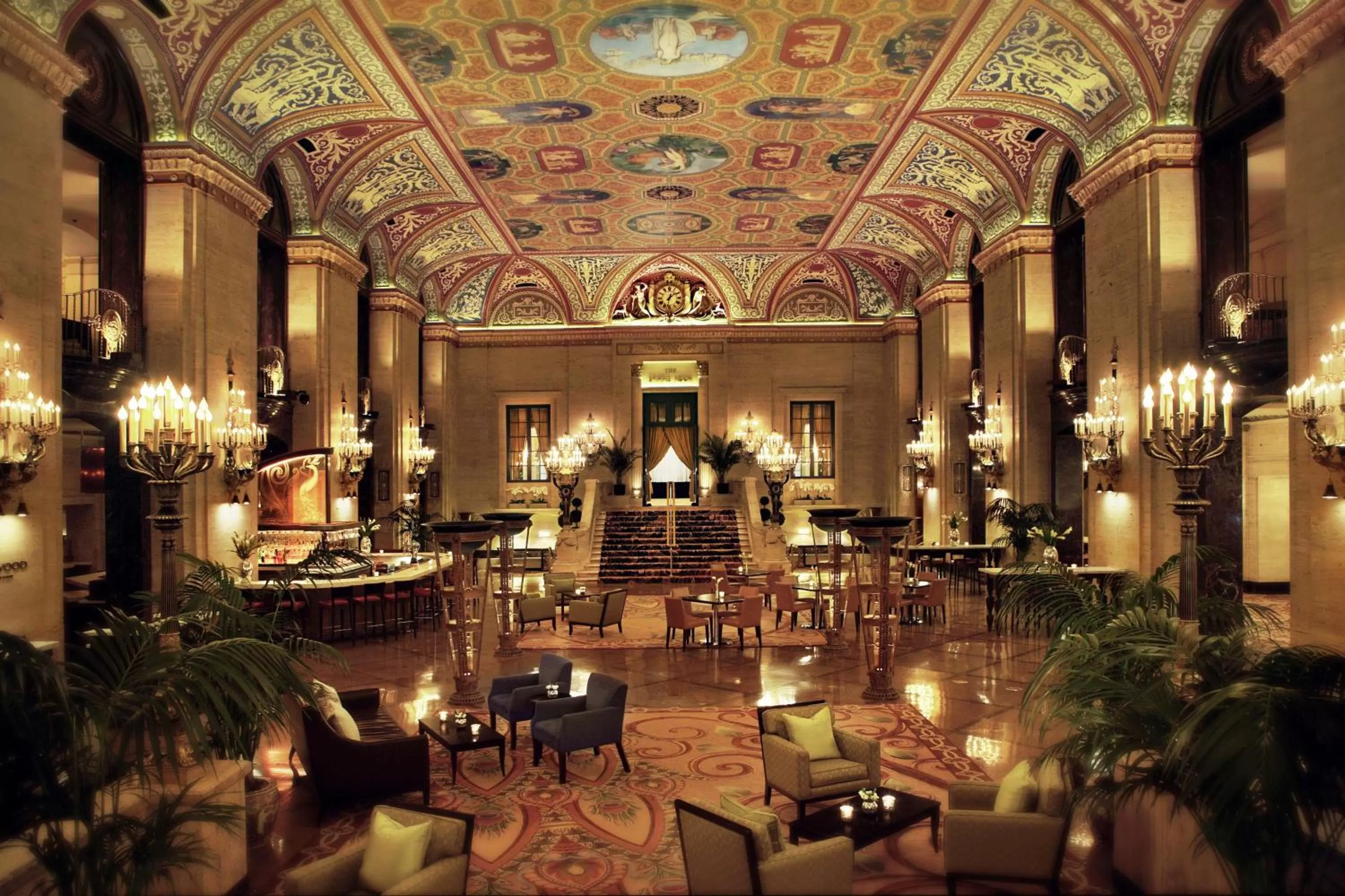 Lobby or reception in The Palmer House Hilton