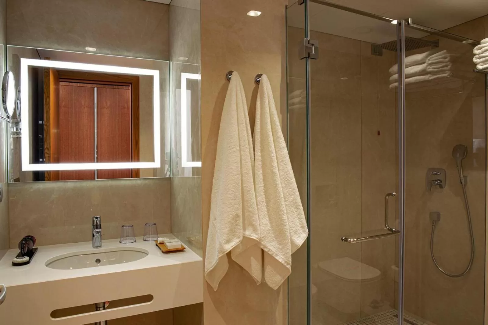 Bathroom in Amare Hotel