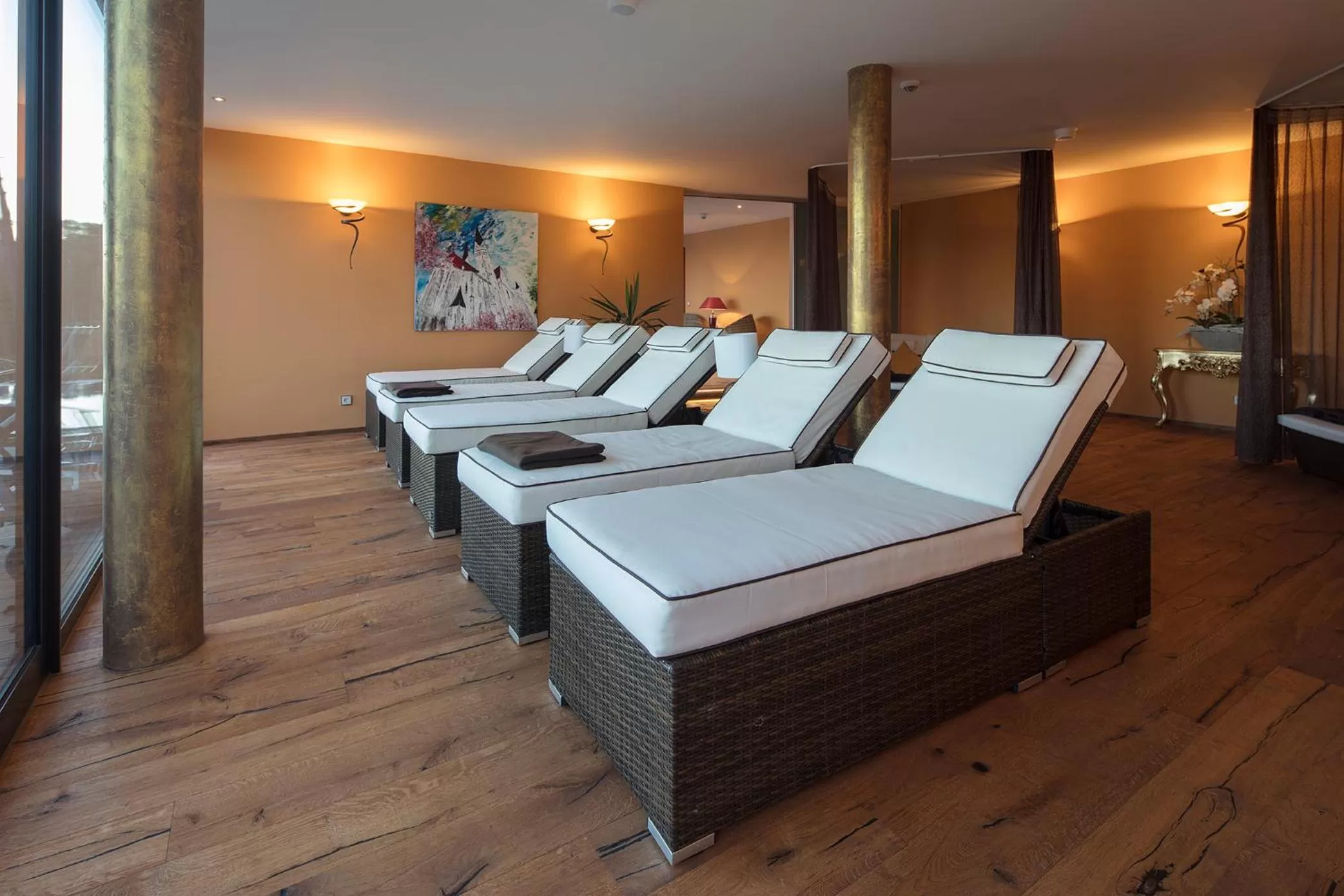Spa and wellness centre/facilities in Wellnesshotel Schönblick