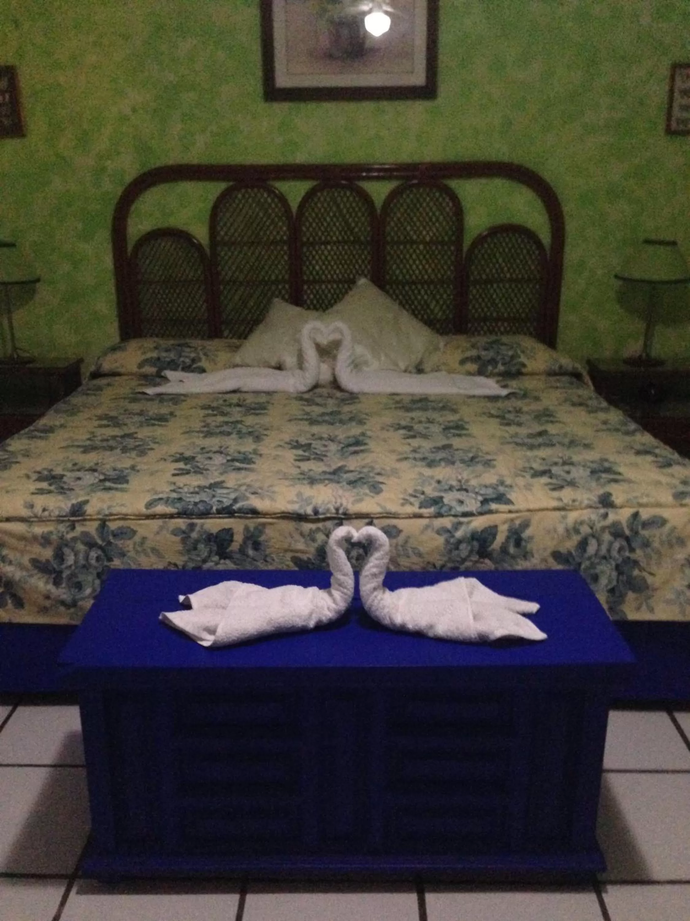 Bed in La Casa de los Globos