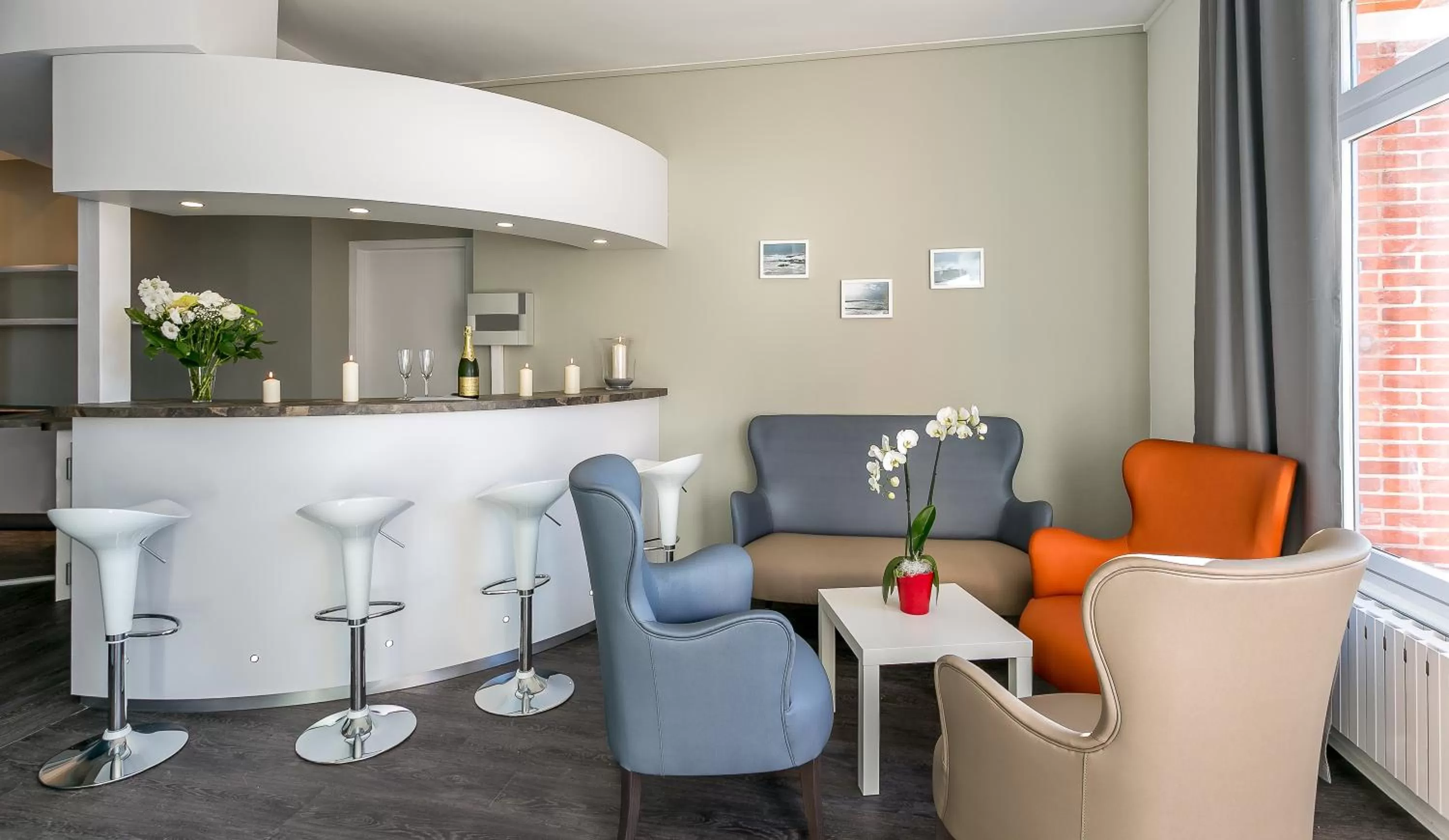 Lobby or reception in Hôtel des Marais Salants