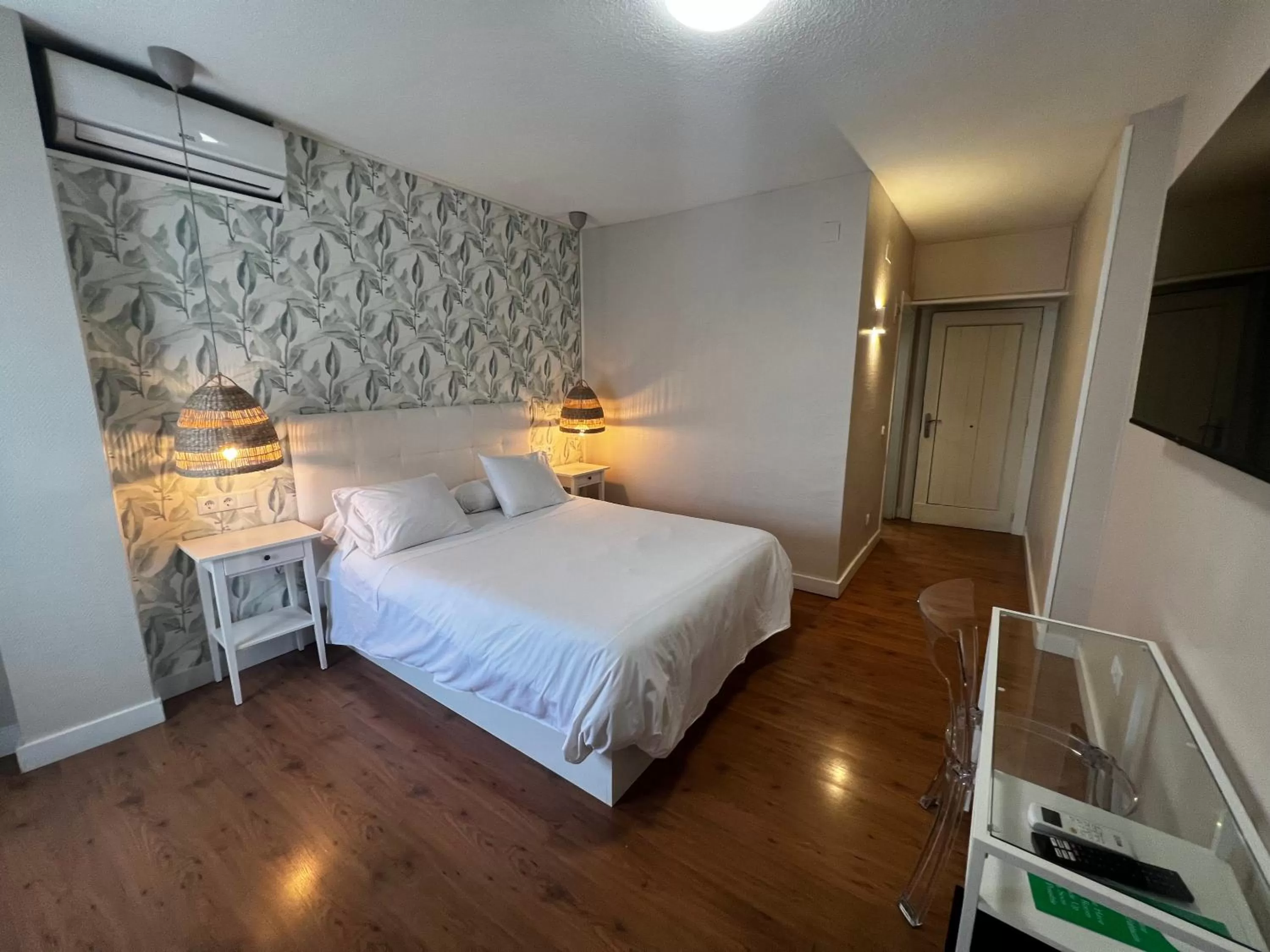 Bed in Hotel Plaza Mayor