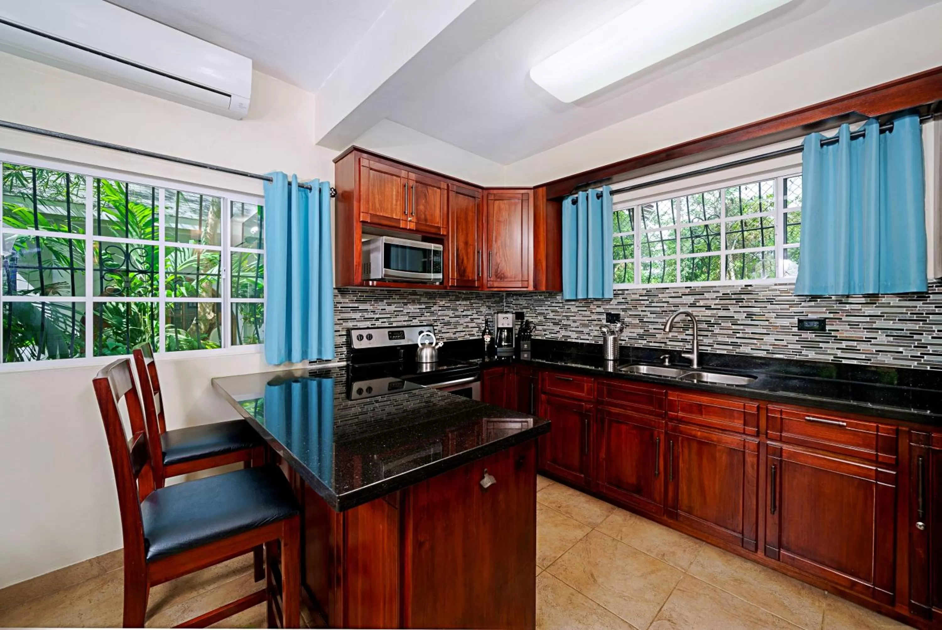 kitchen in Beach House Condos, Negril