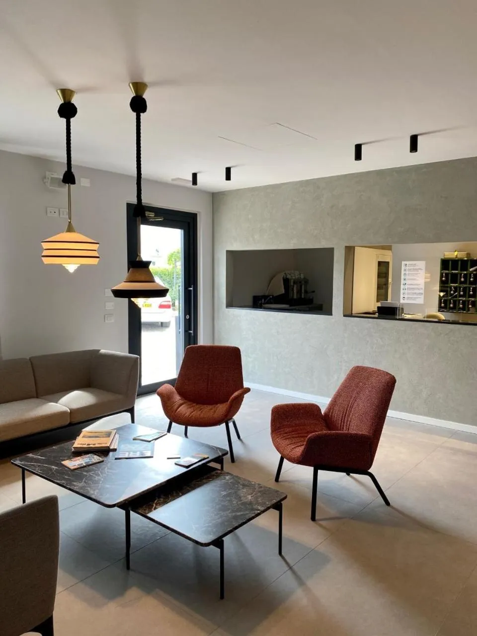 Lobby or reception in Hotel Marolda