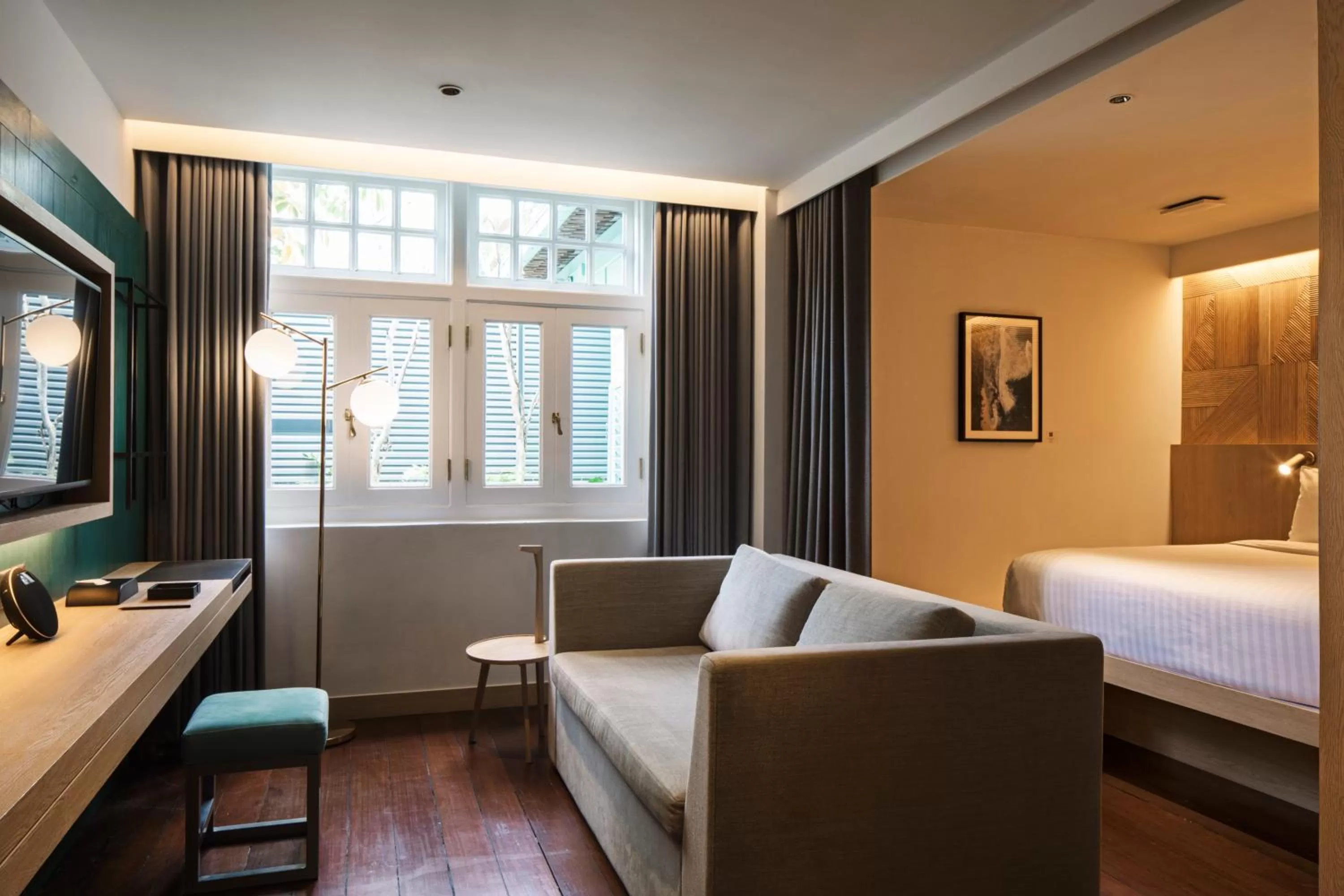 Living room, Bed in KēSa House, The Unlimited Collection managed by The Ascott Limited