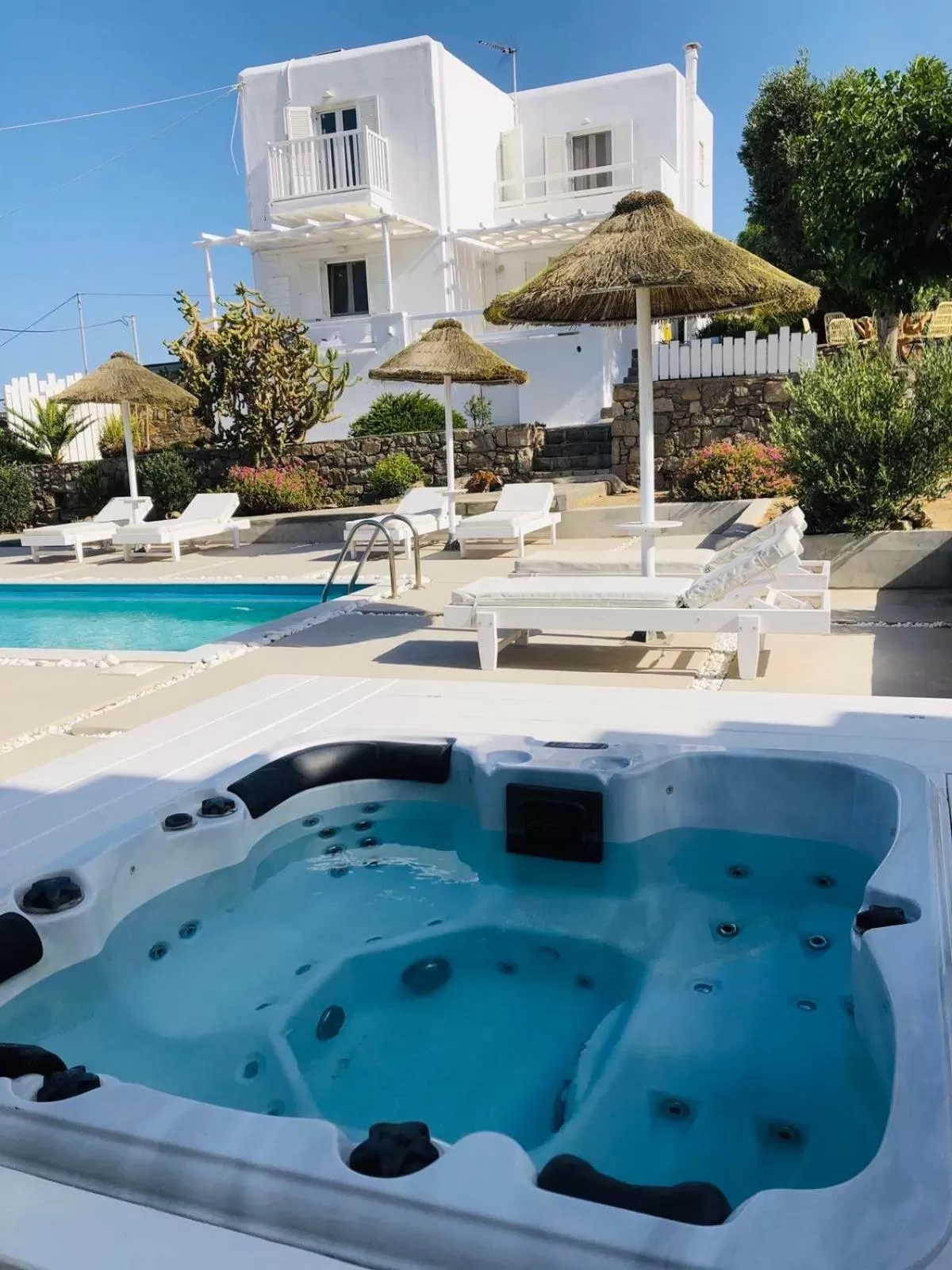 Swimming pool in Amperian Mykonos Suites & Villas