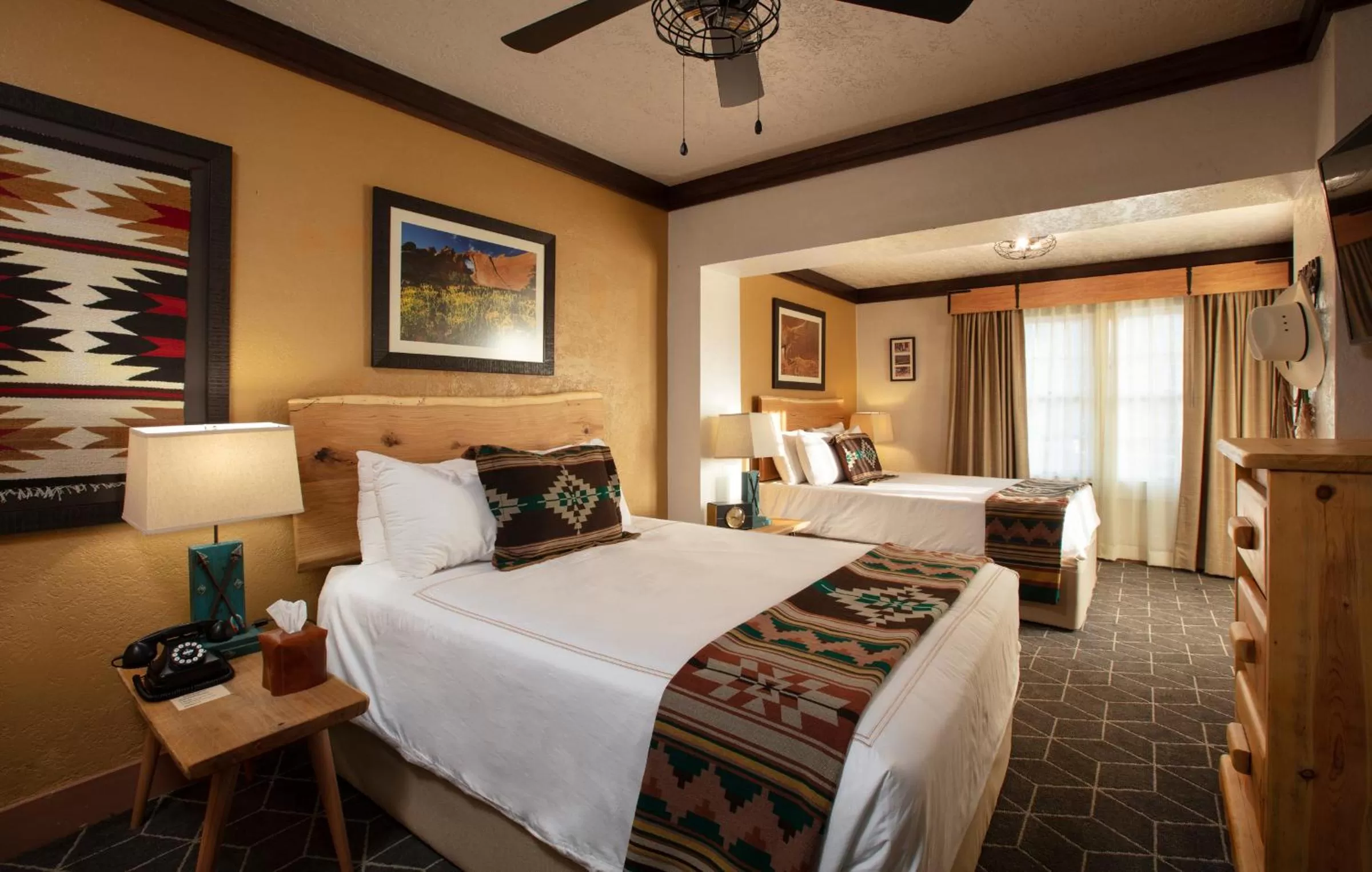 Photo of the whole room, Bed in Hotel El Rancho