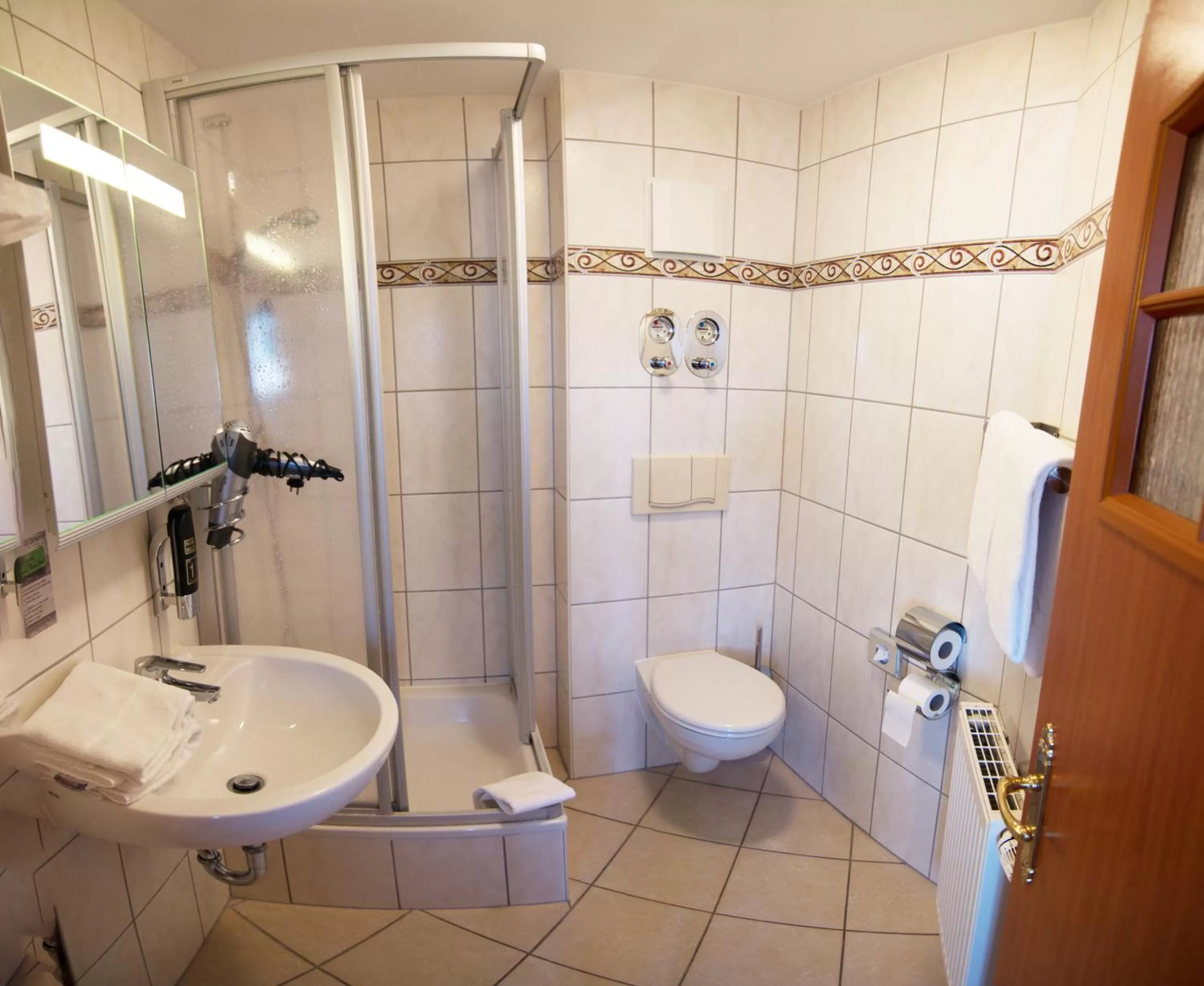 Shower in Schloss Zehdenick