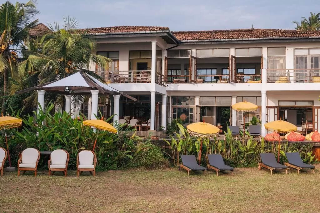 Property Building in Sānti Beach House with pool & beach