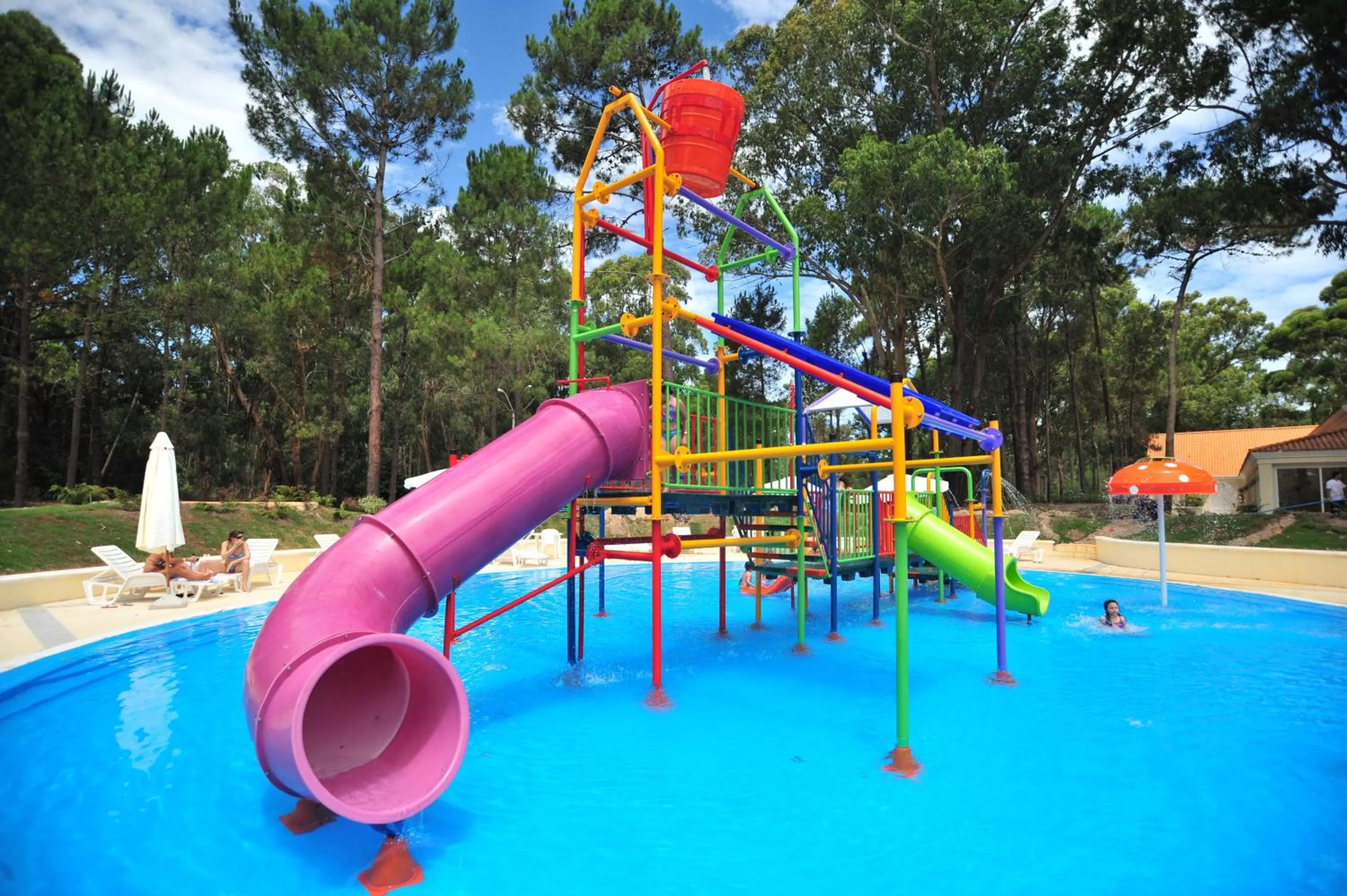 Children play ground, Water Park in Solanas Green Park Spa & Resort
