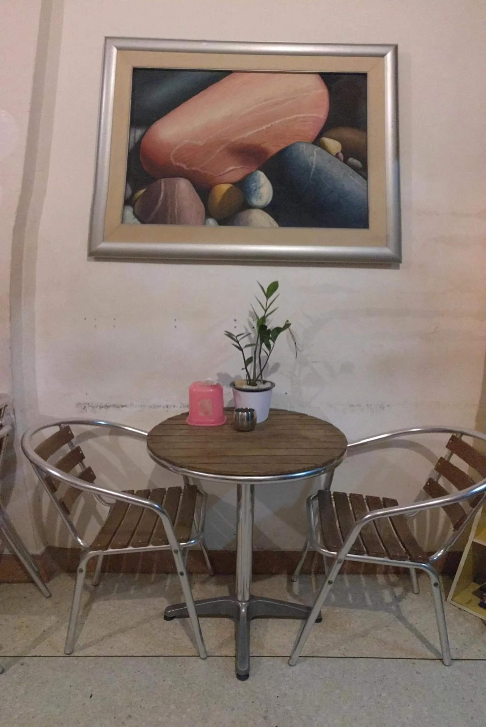 Seating area in Hostel 24