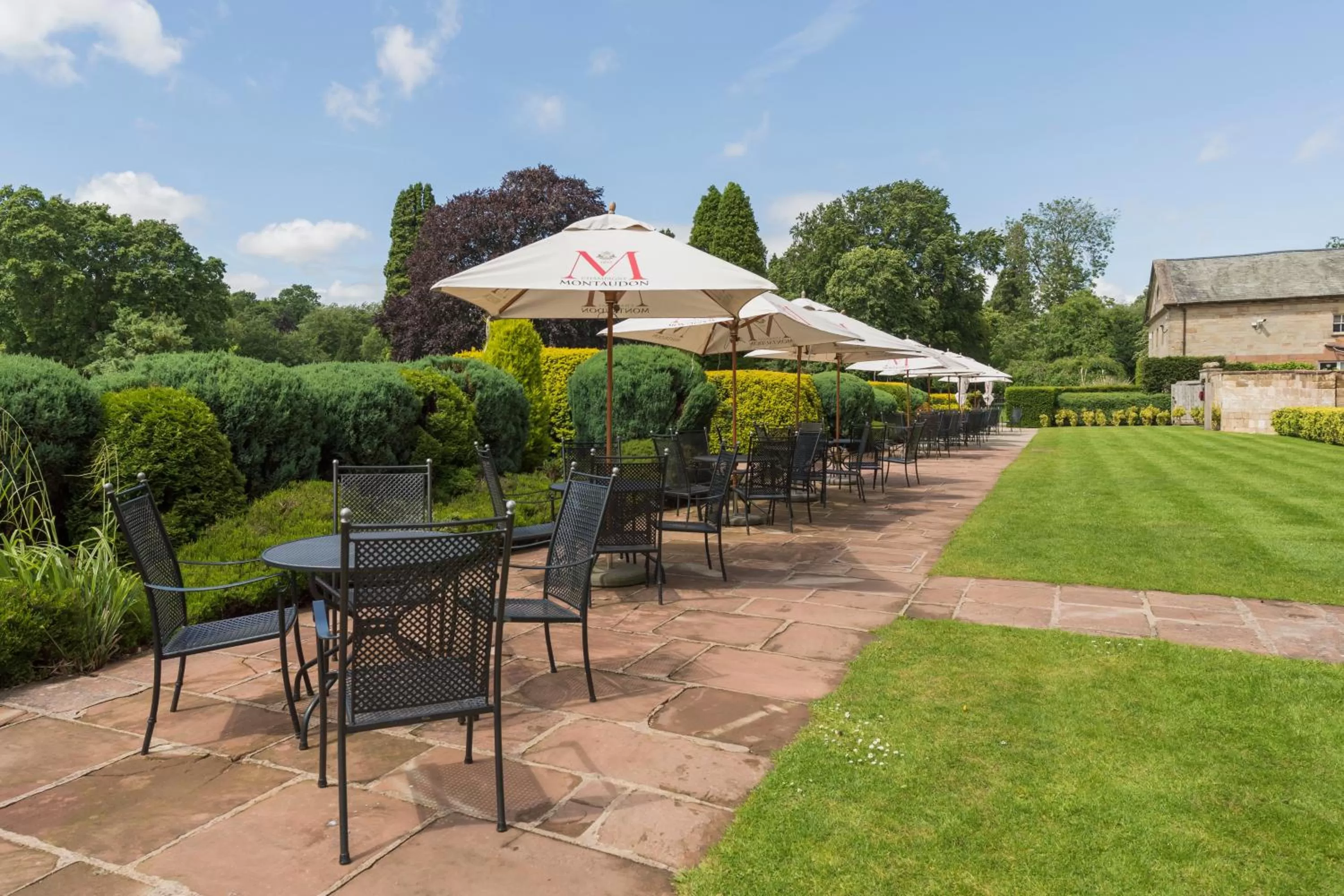 Balcony/Terrace in Coombe Abbey Hotel