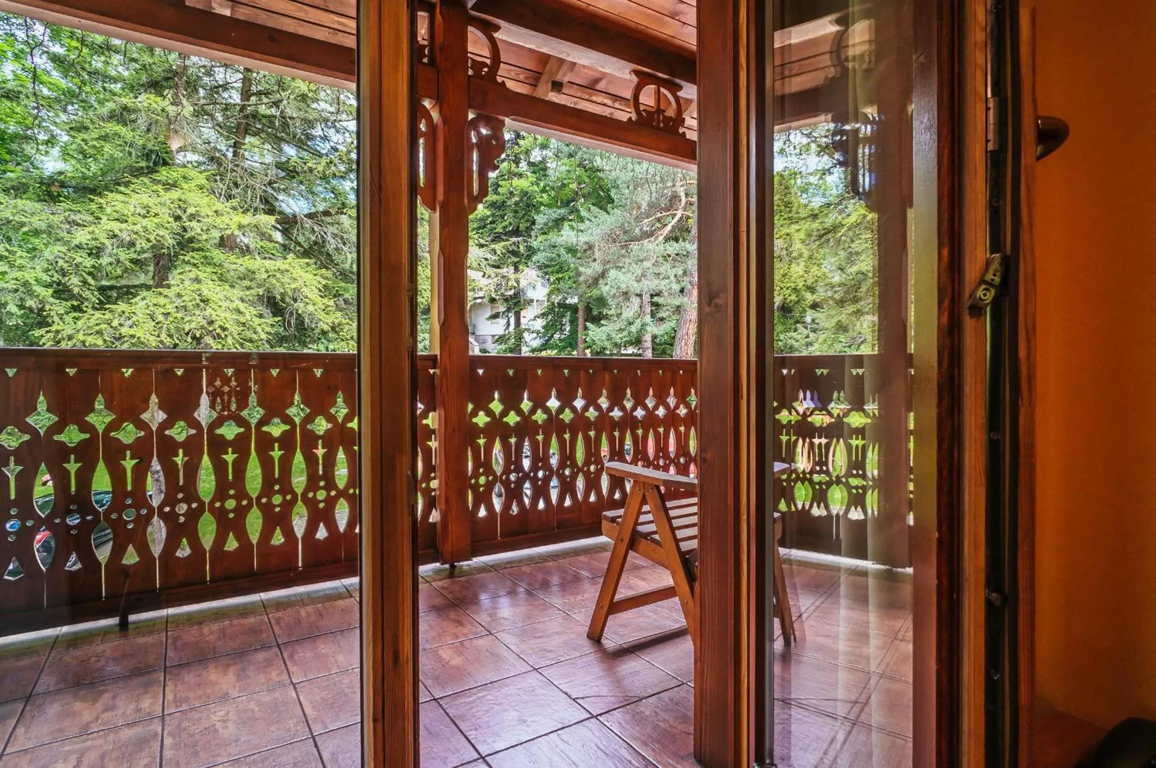 Balcony/Terrace in Hotel Batory