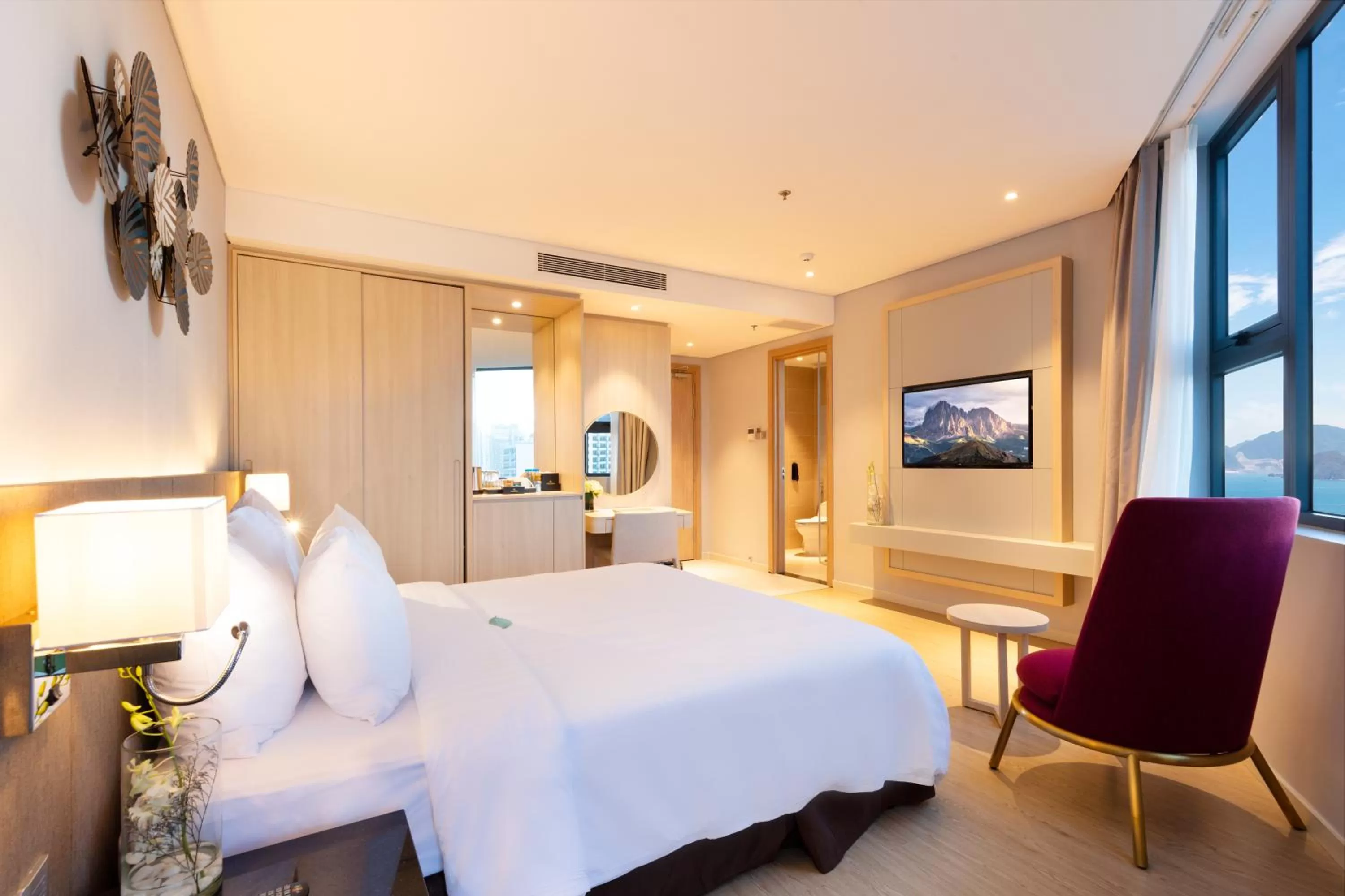 Bedroom, Bed in DQua Hotel