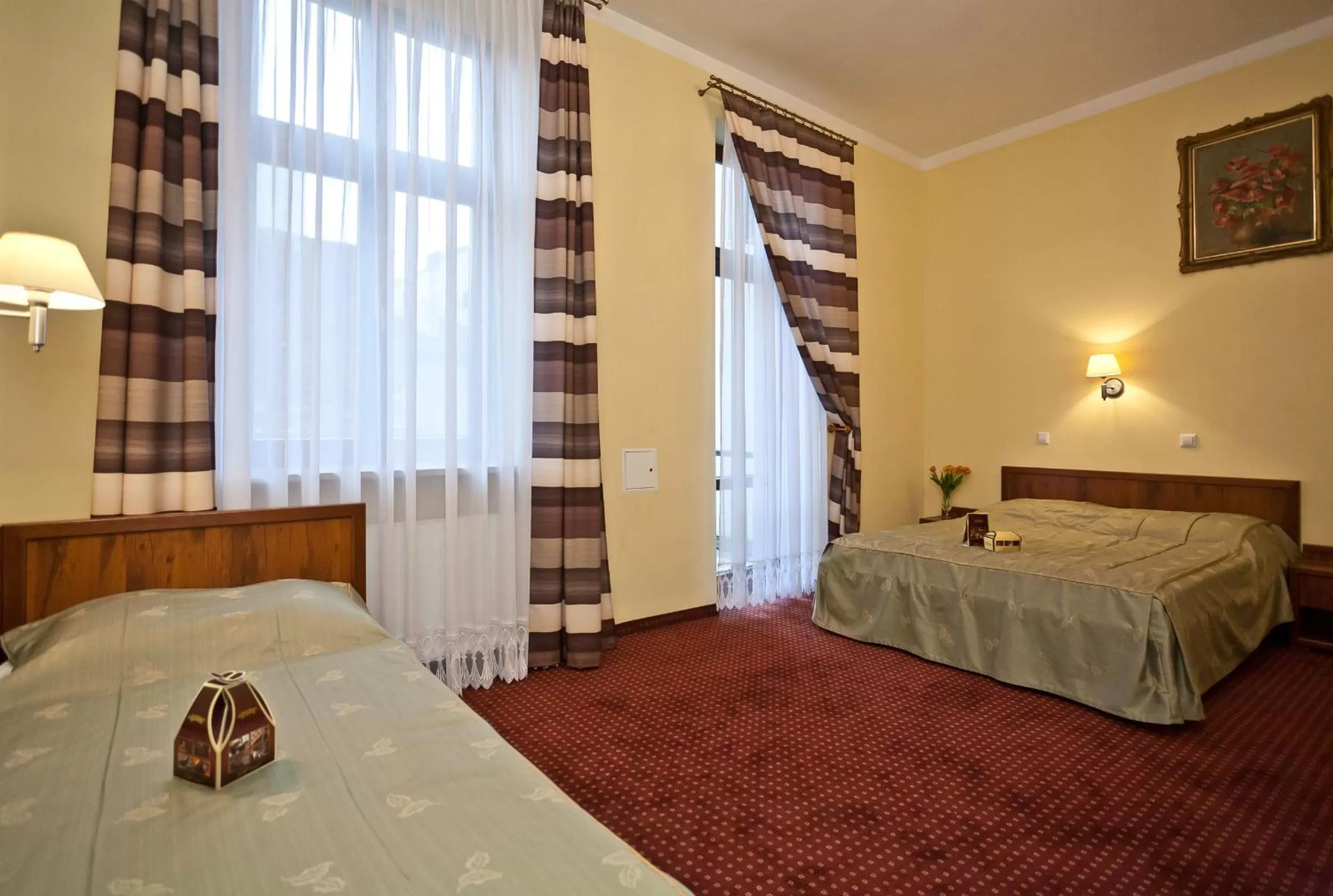 Bed in Aneks Hotelu Kazimierz