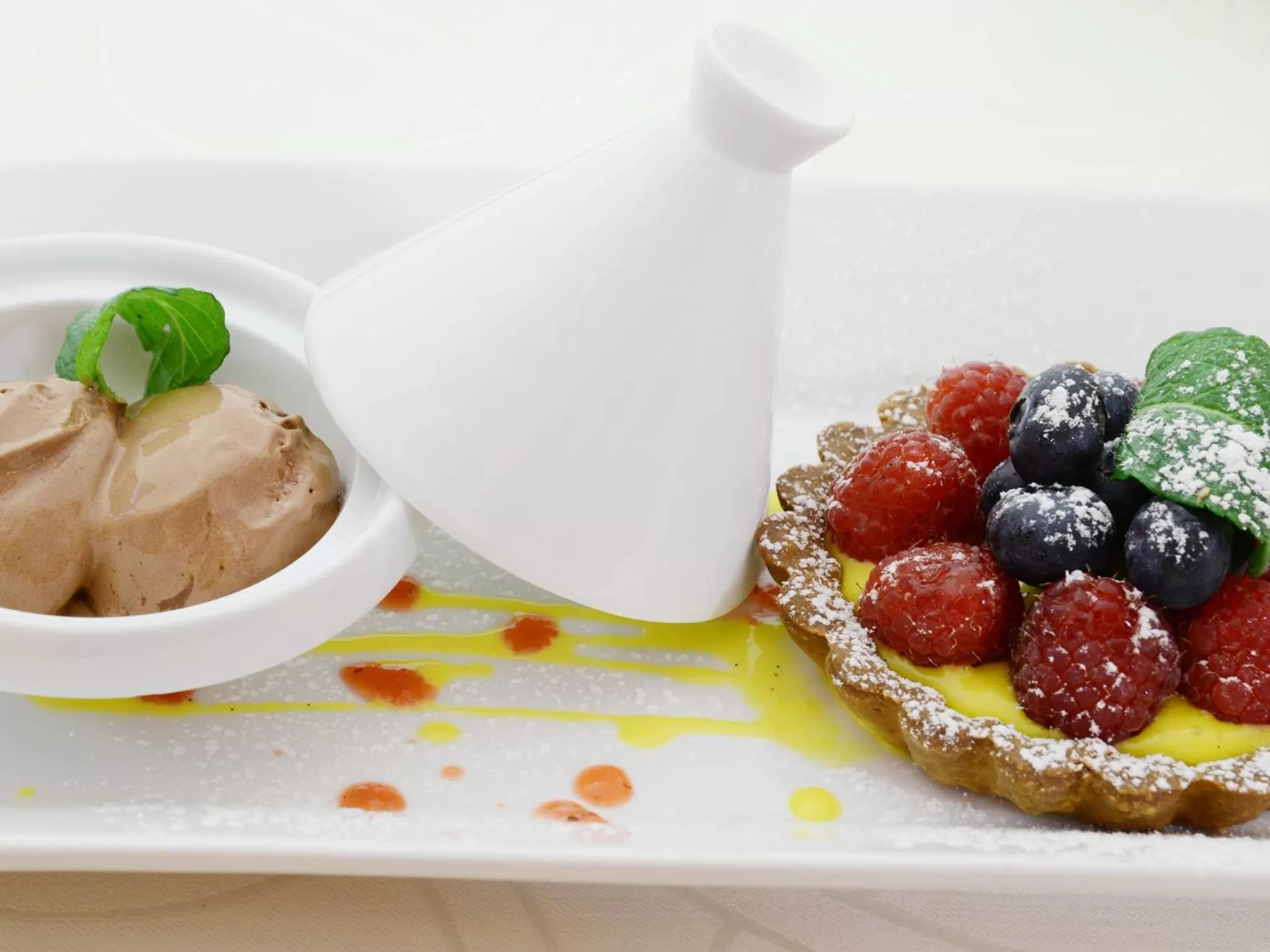 Food close-up in Hotel Colonne