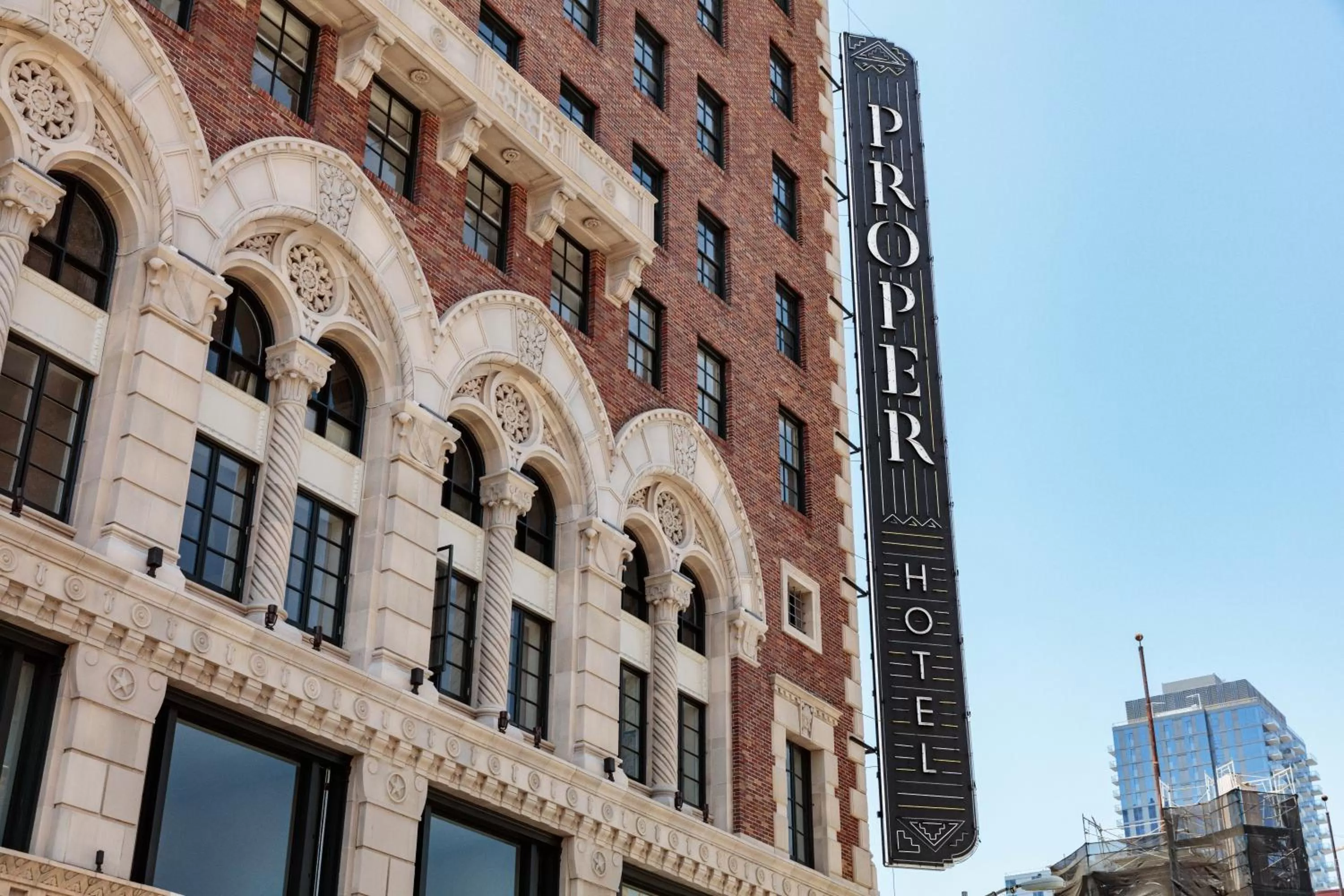 Property building in Downtown Los Angeles Proper Hotel, a Member of Design Hotels