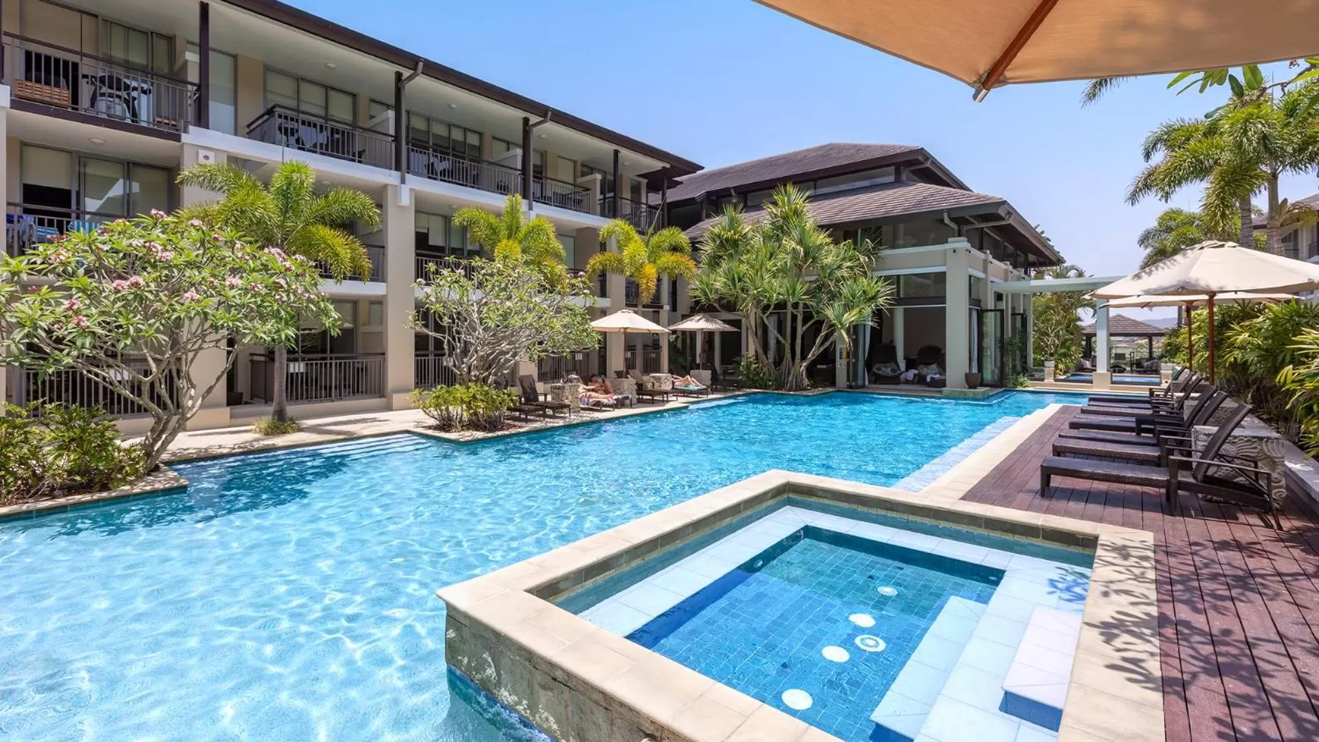 Swimming pool in Oaks Casuarina Santai Resort