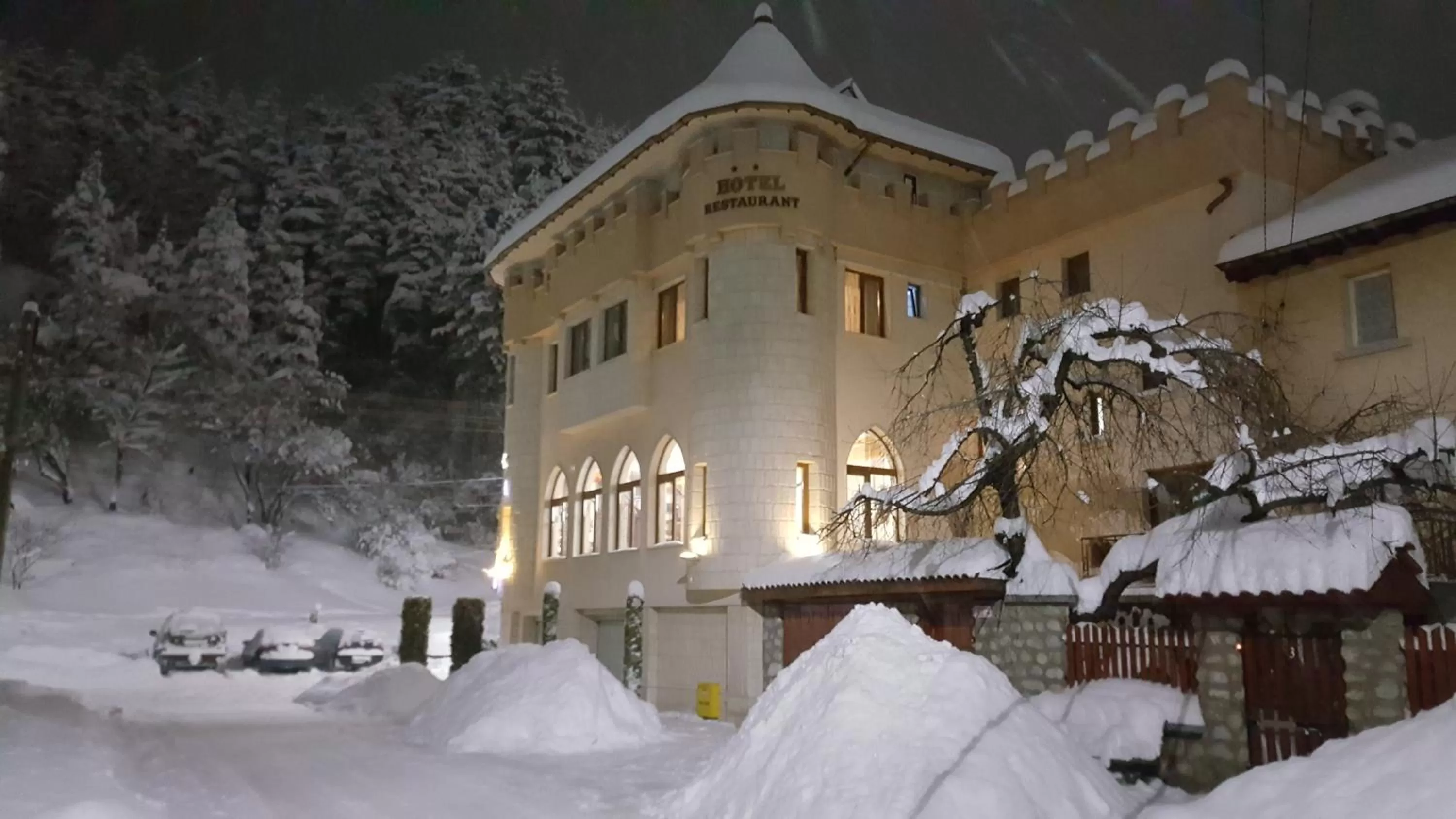 Winter in The Castle Hotel