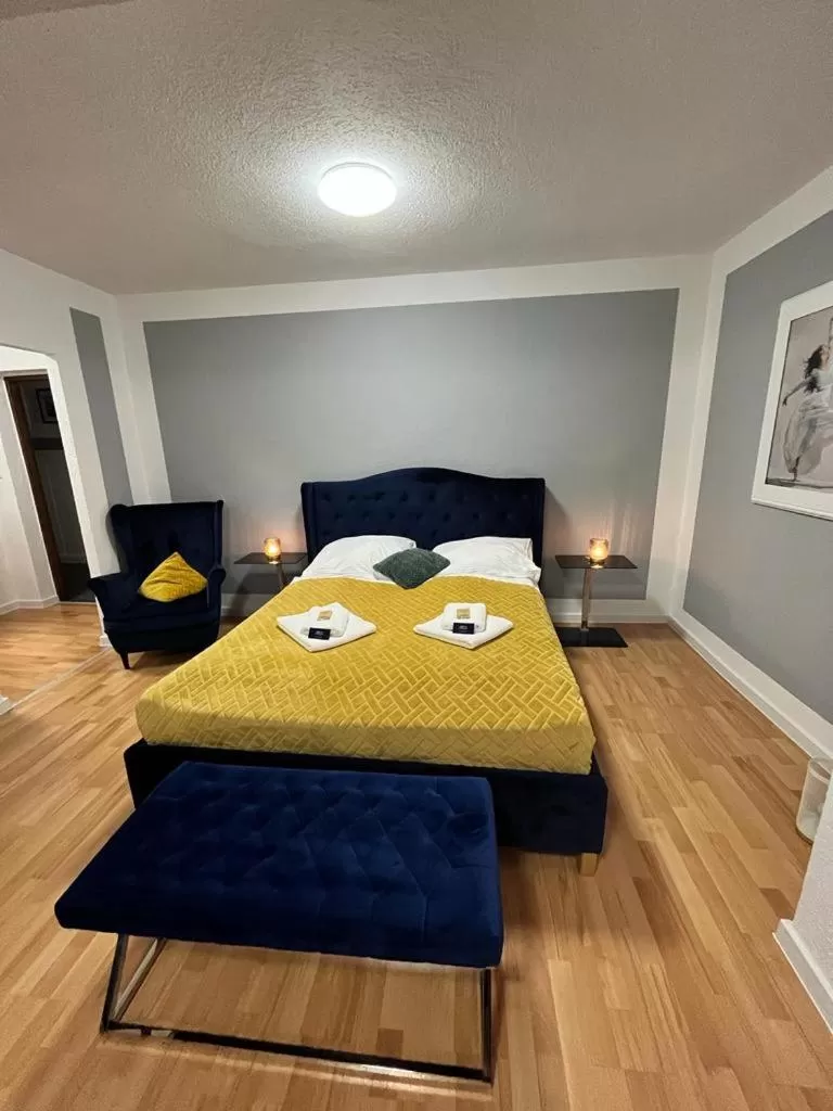 Bedroom, Bed in Great Polonia Strzegom City Center