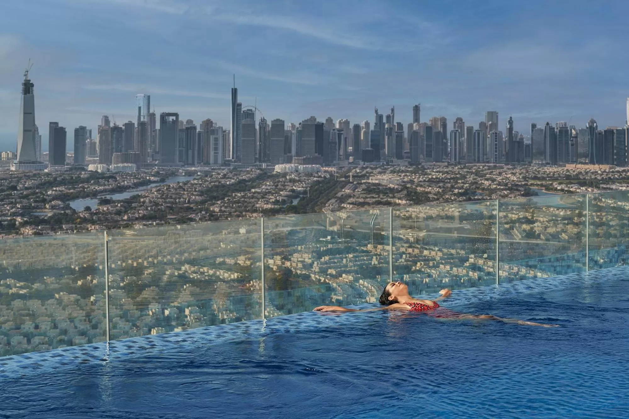 Swimming pool in Novotel Jumeirah Village Triangle