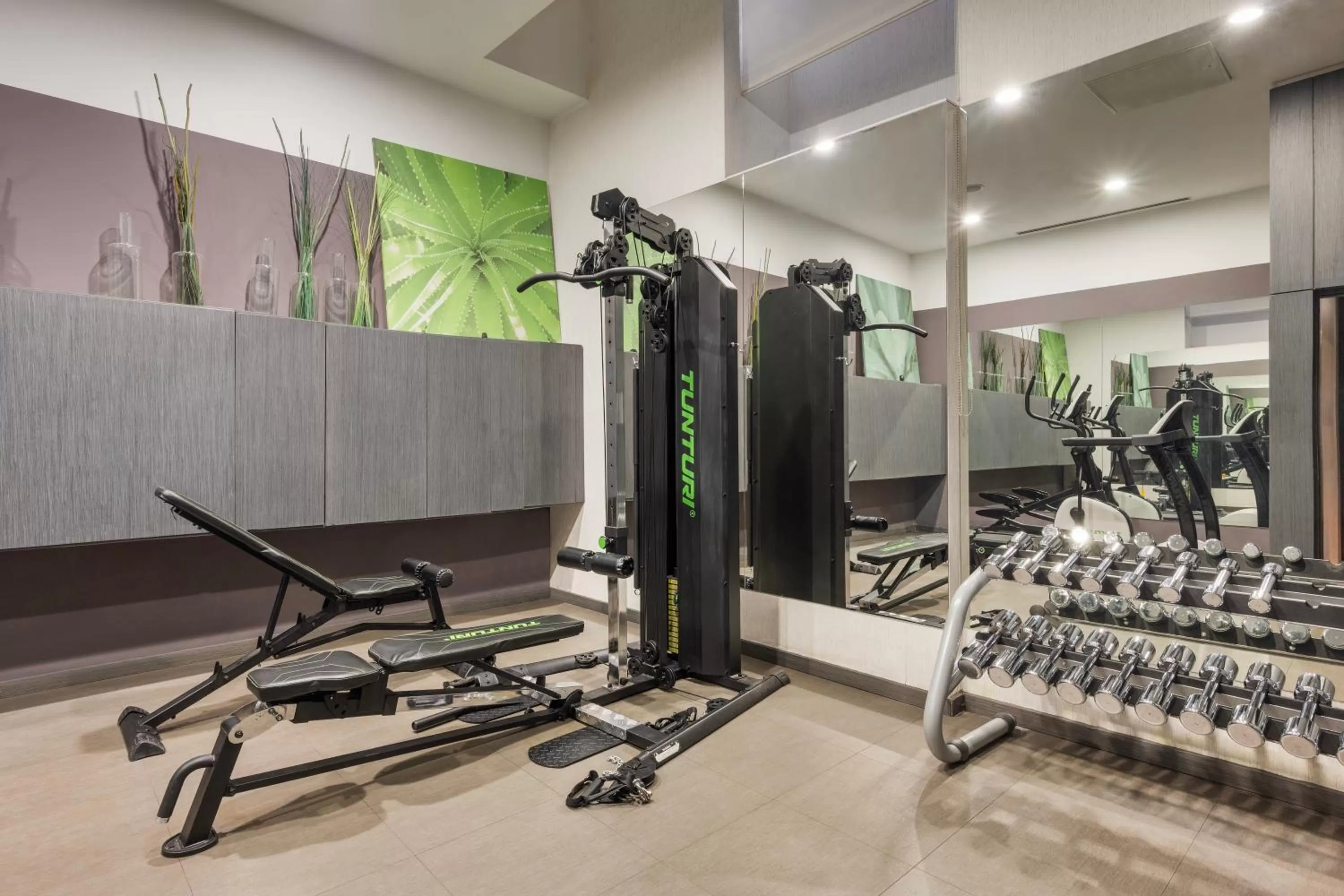 Fitness centre/facilities in Eurostars Palazzo Zichy