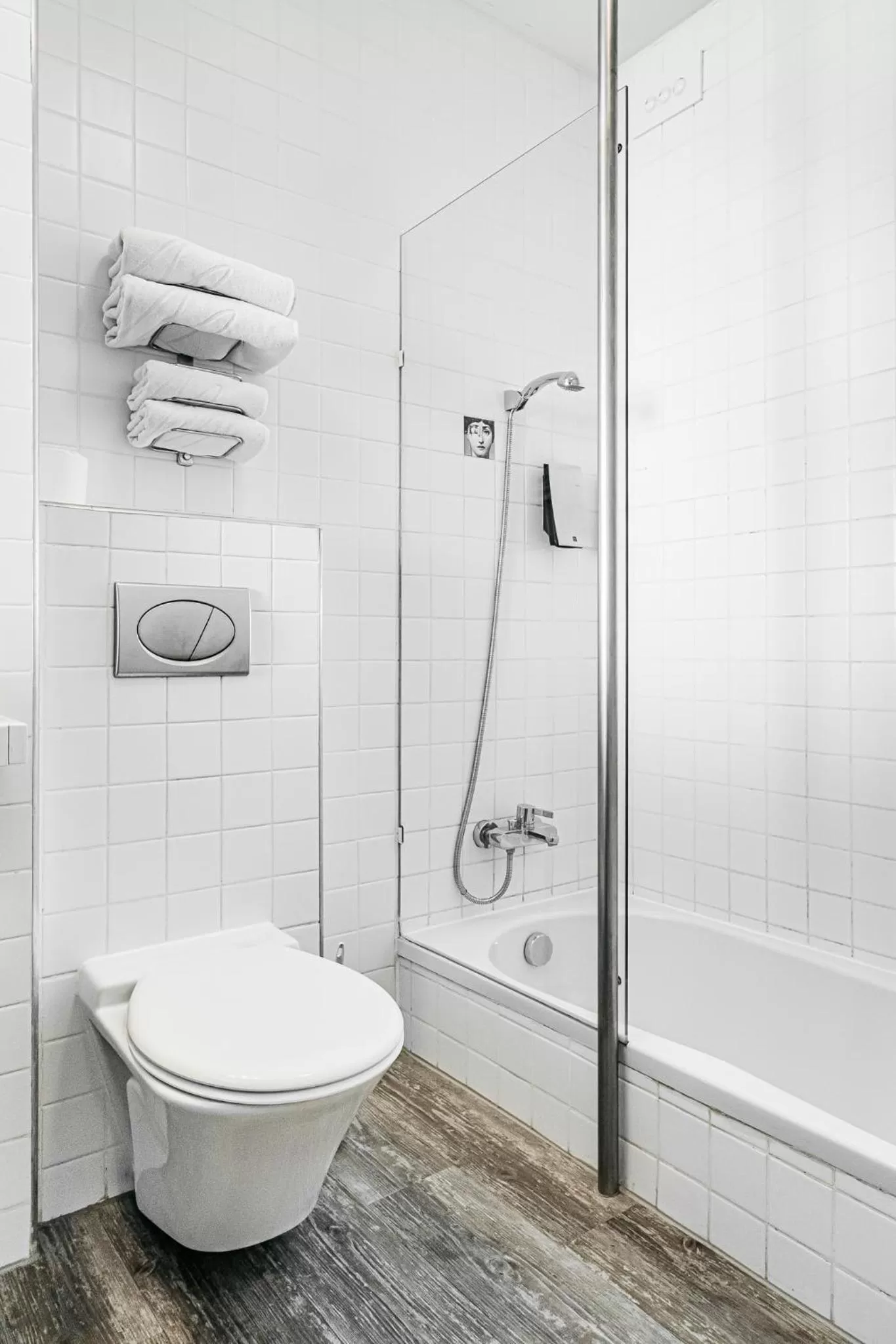 Shower in Amberton Hotel Klaipeda