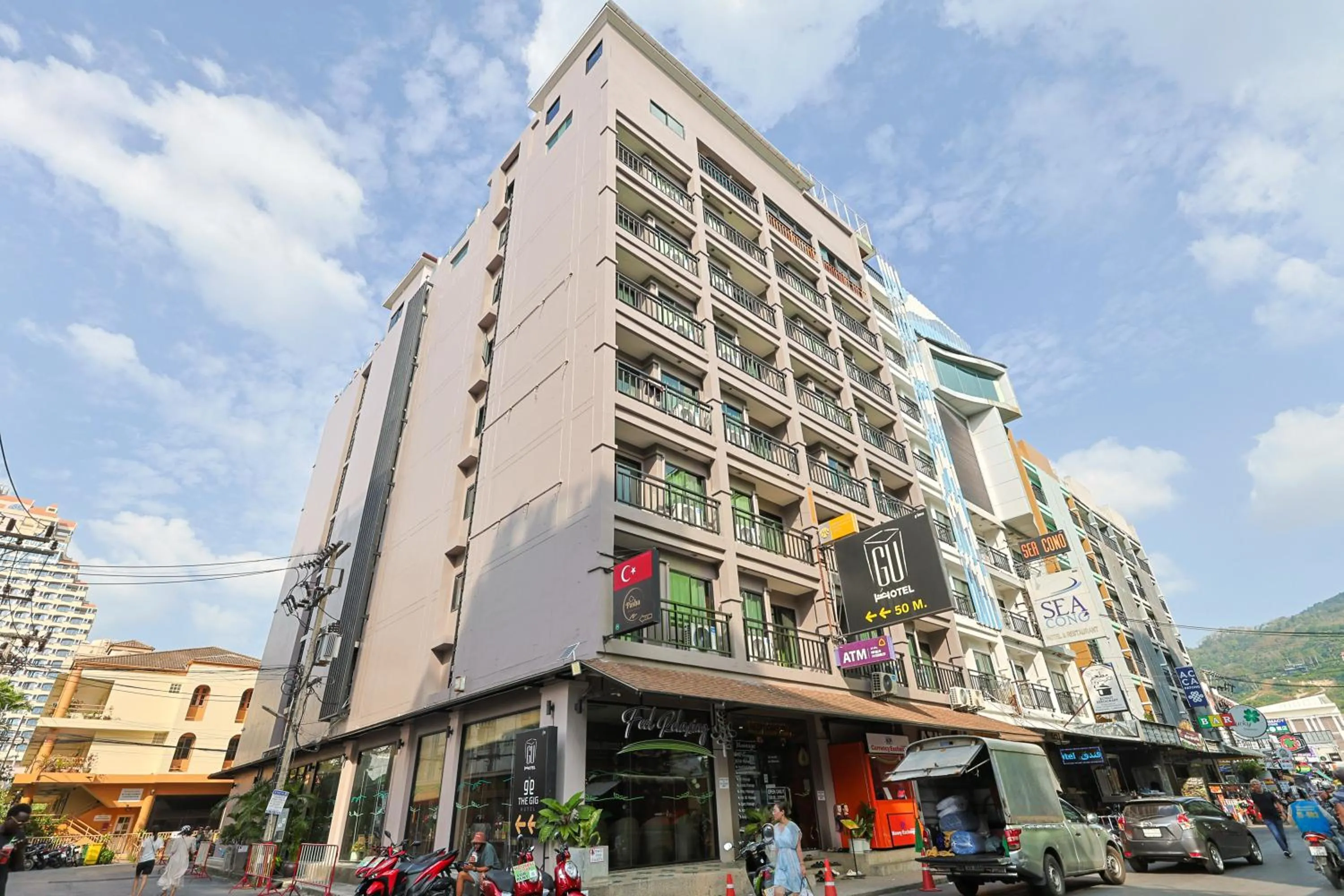 Property building in Gu Hotel Patong