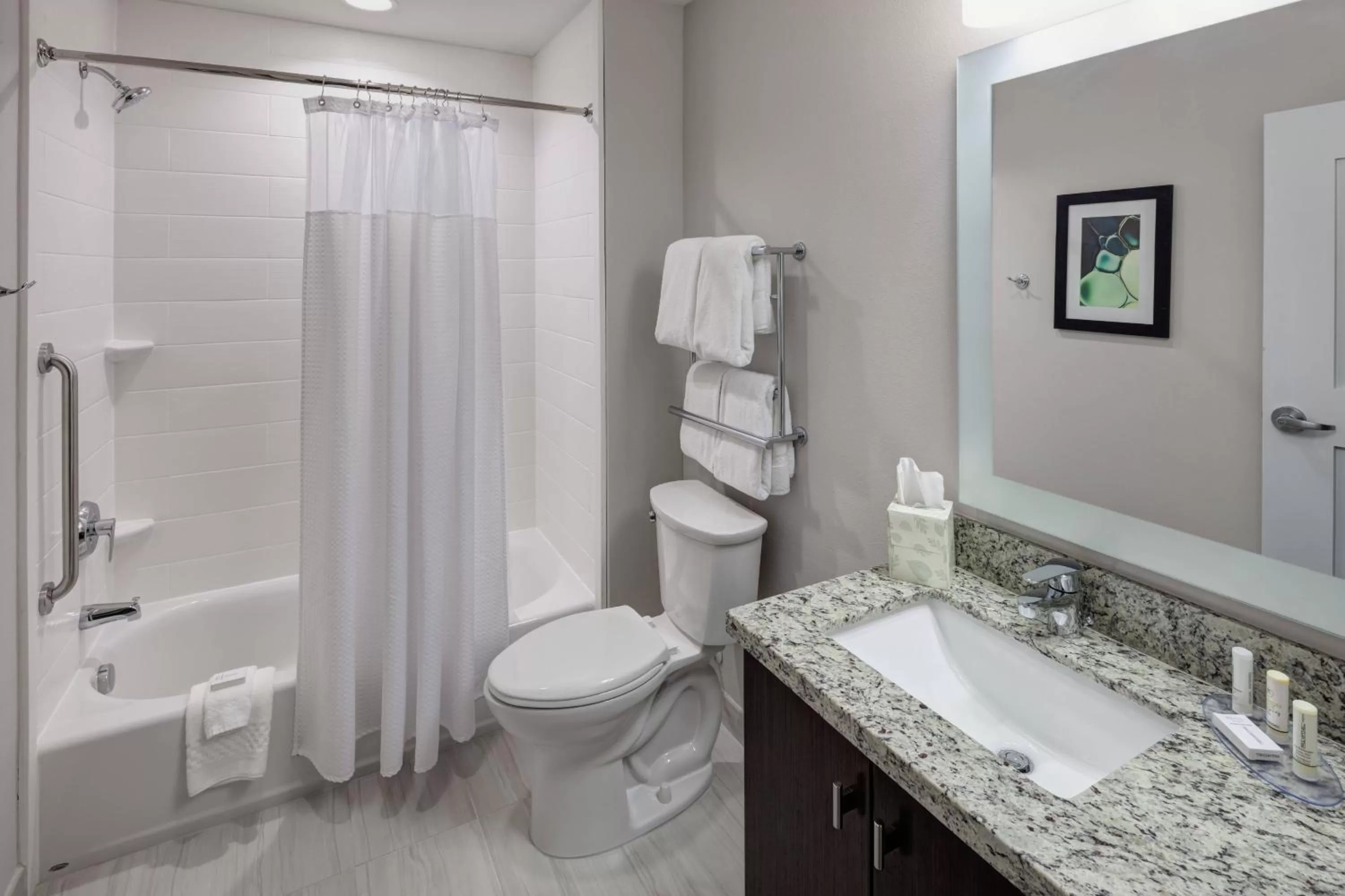 Bathroom in TownePlace Suites by Marriott Orlando at SeaWorld