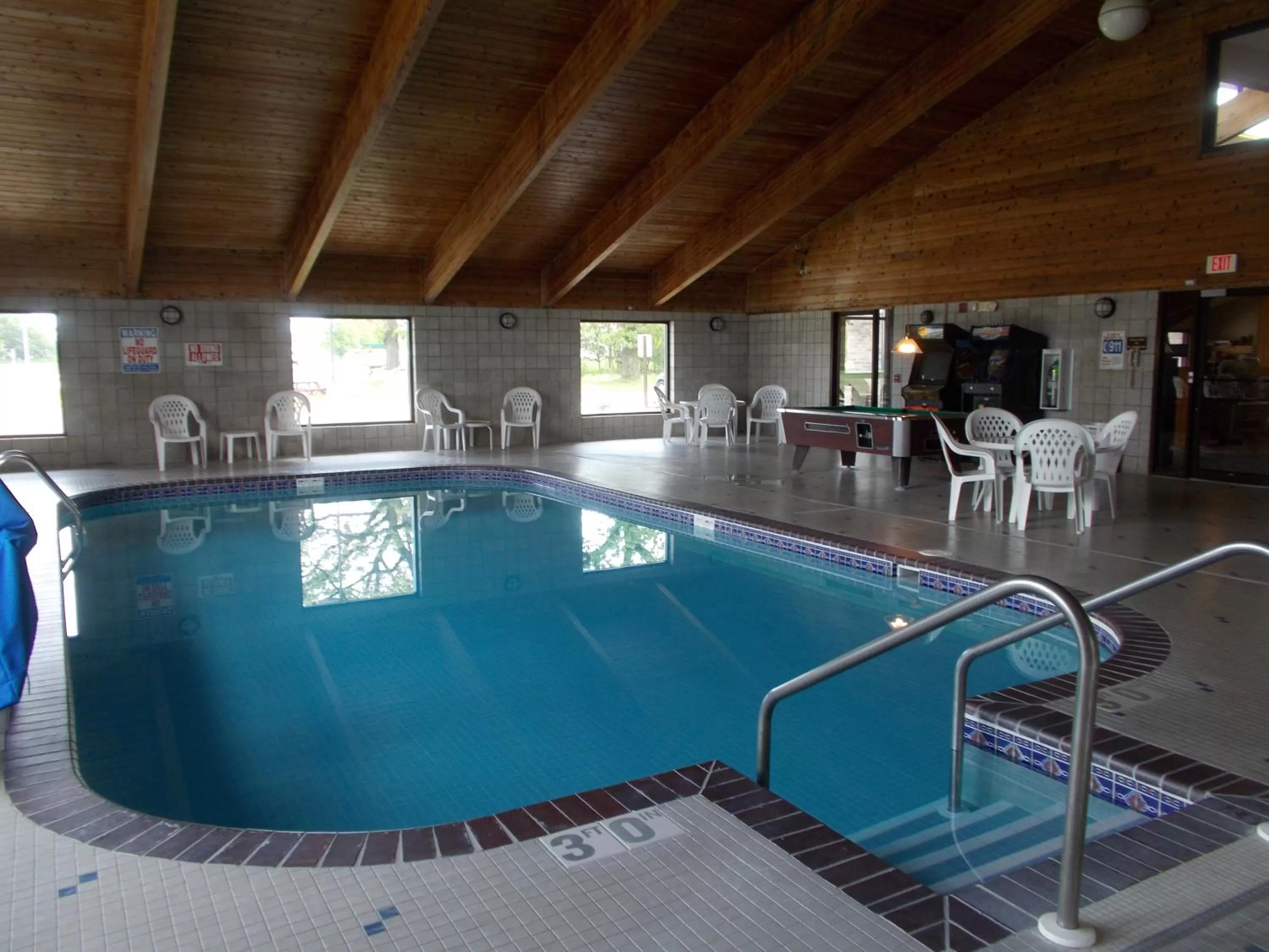 Swimming pool in Boarders Inn and Suites by Cobblestone Hotels - Ripon