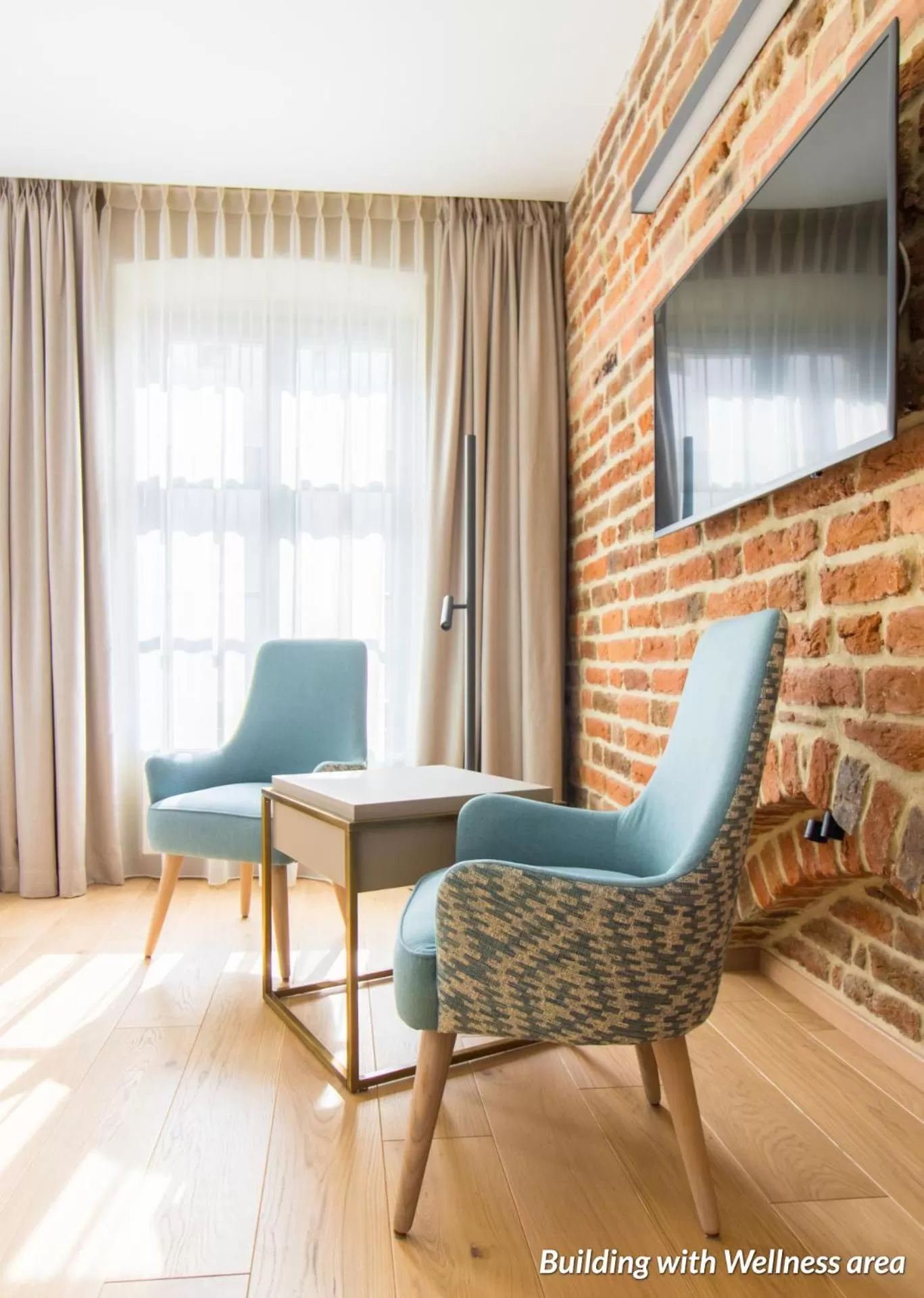 Seating area in Hotel Spichrz