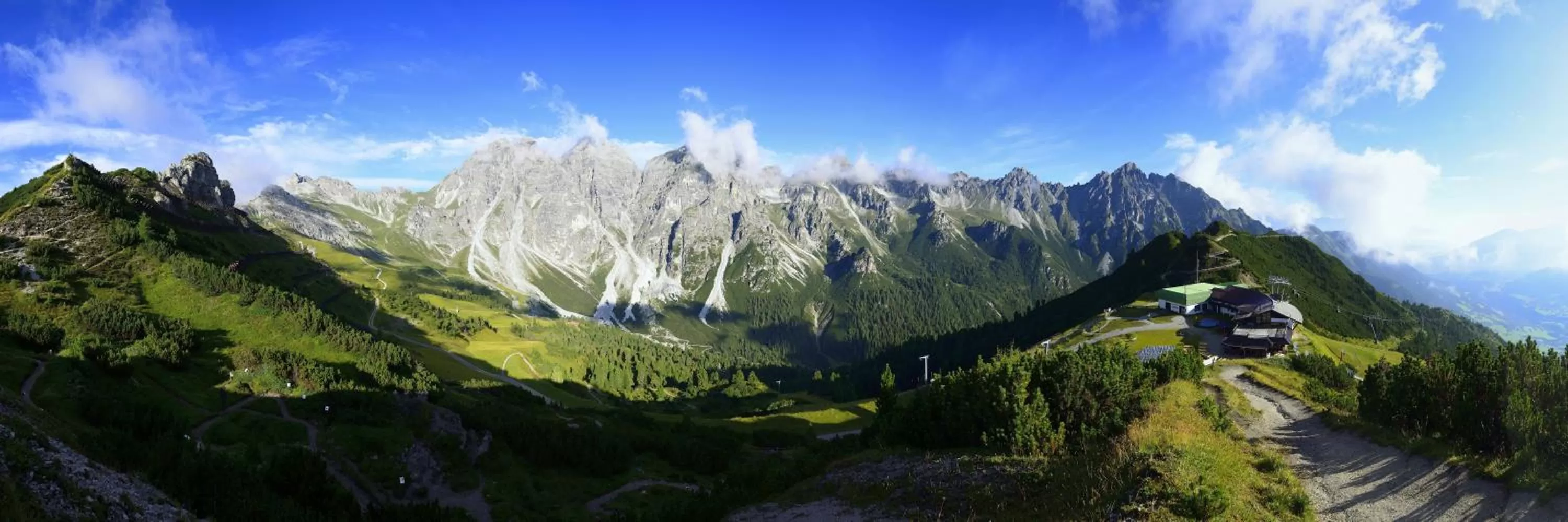 Natural landscape in Gasthof Sportalm