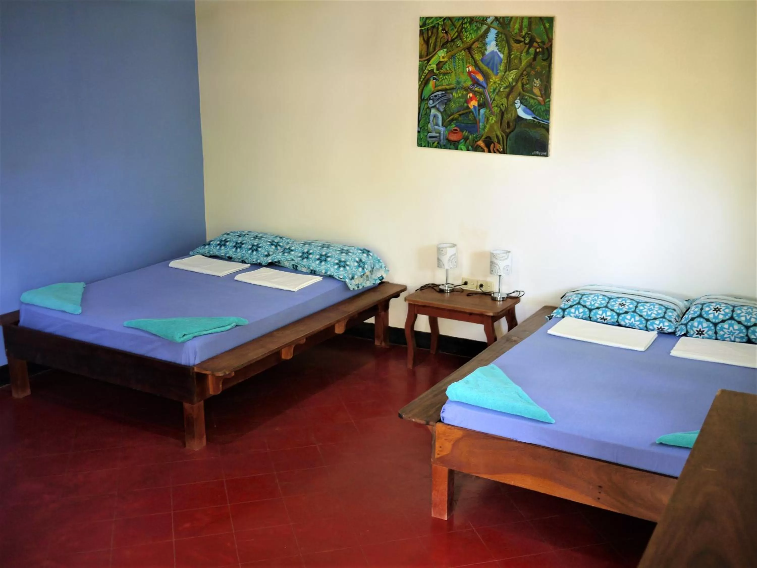 Bed in Hospedaje Soma Ometepe Hotel